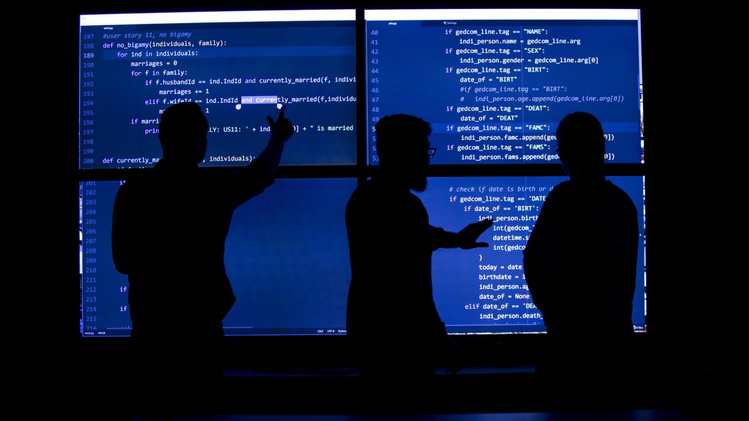 Photo of engineering management.