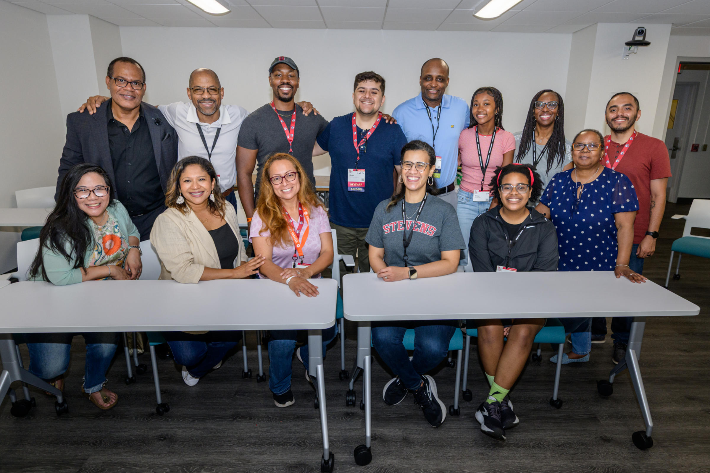 Alumni of the Stevens STEP program gather at Alumni Weekend 2025