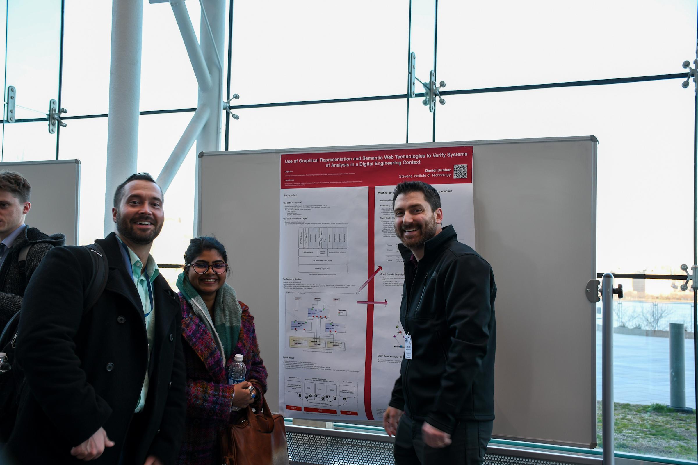 Three CSER 2023 guests sharing a laugh