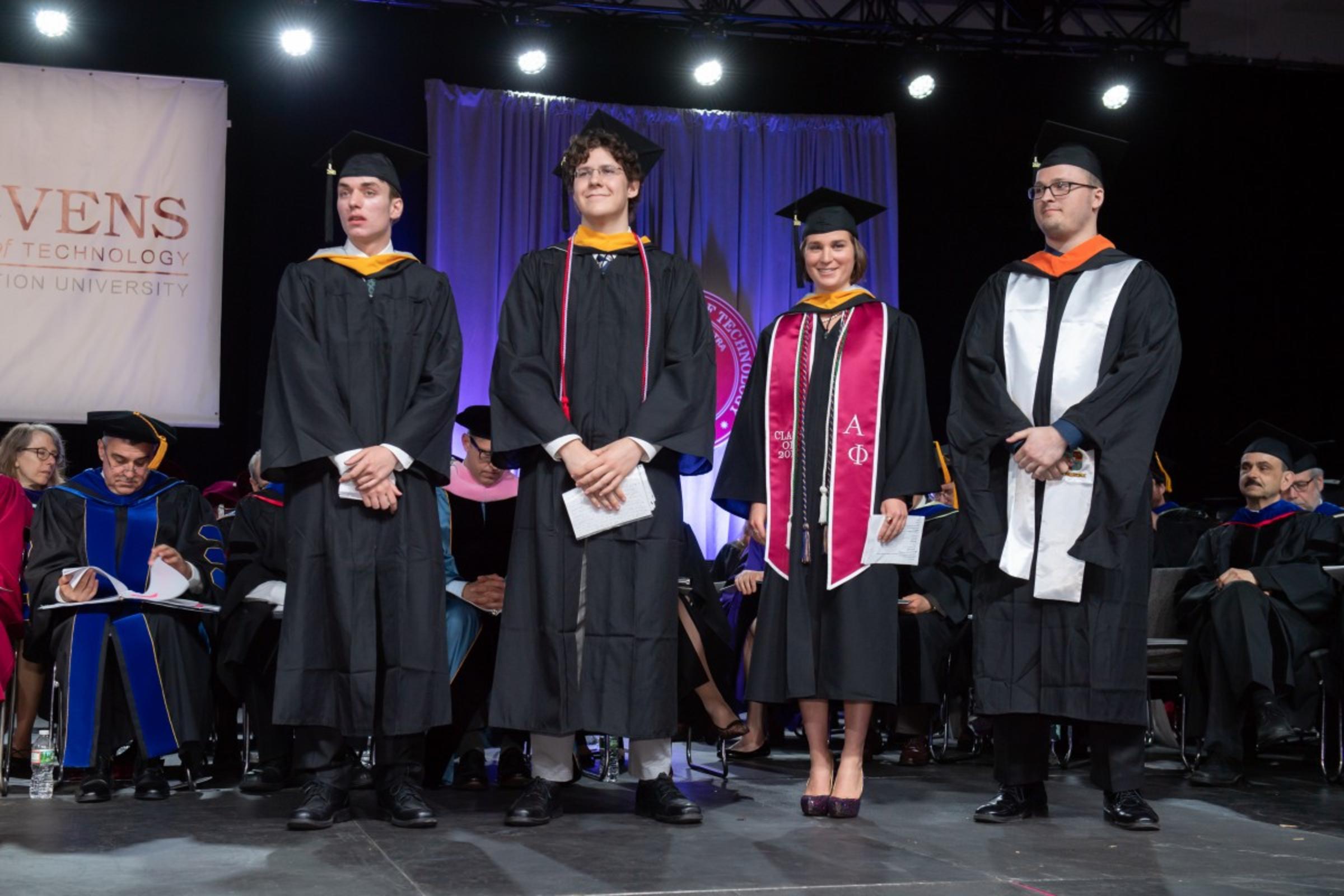Class of 2018 First in Class students on stage