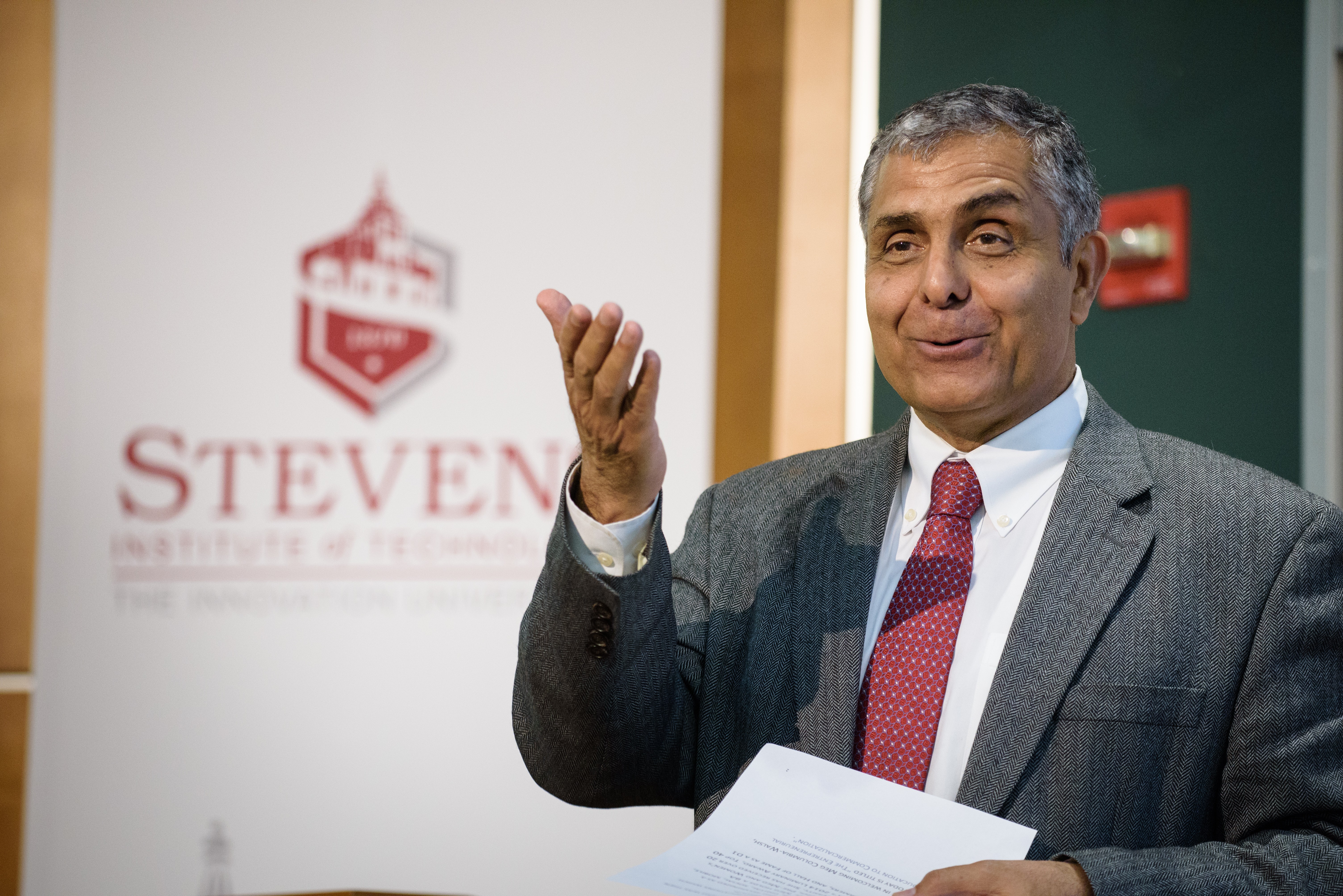 Outgoing Vice Provost for Research, Innovation and Entrepreneurship Mo Dehghani