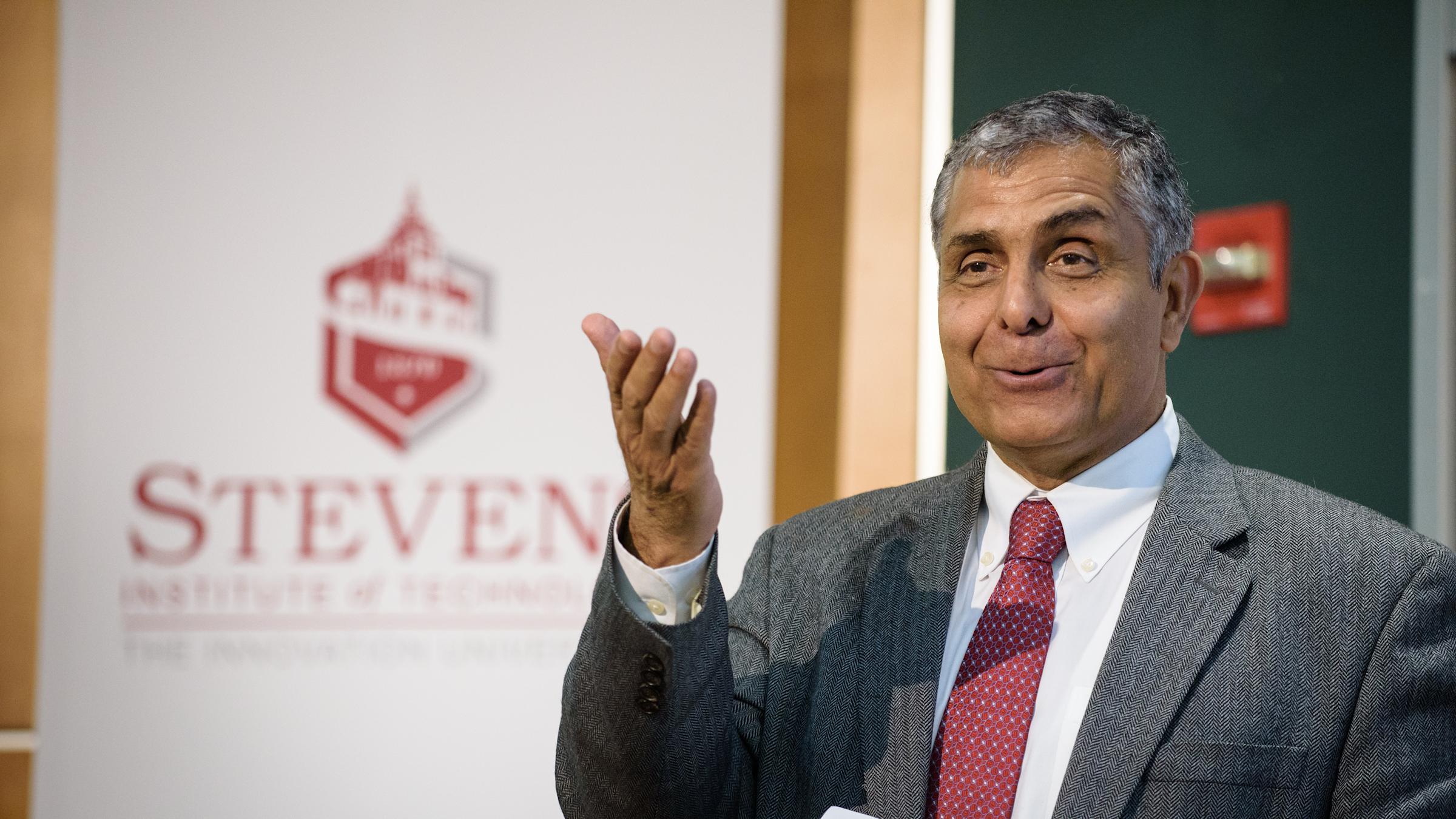 Outgoing Vice Provost for Research, Innovation and Entrepreneurship Mo Dehghani