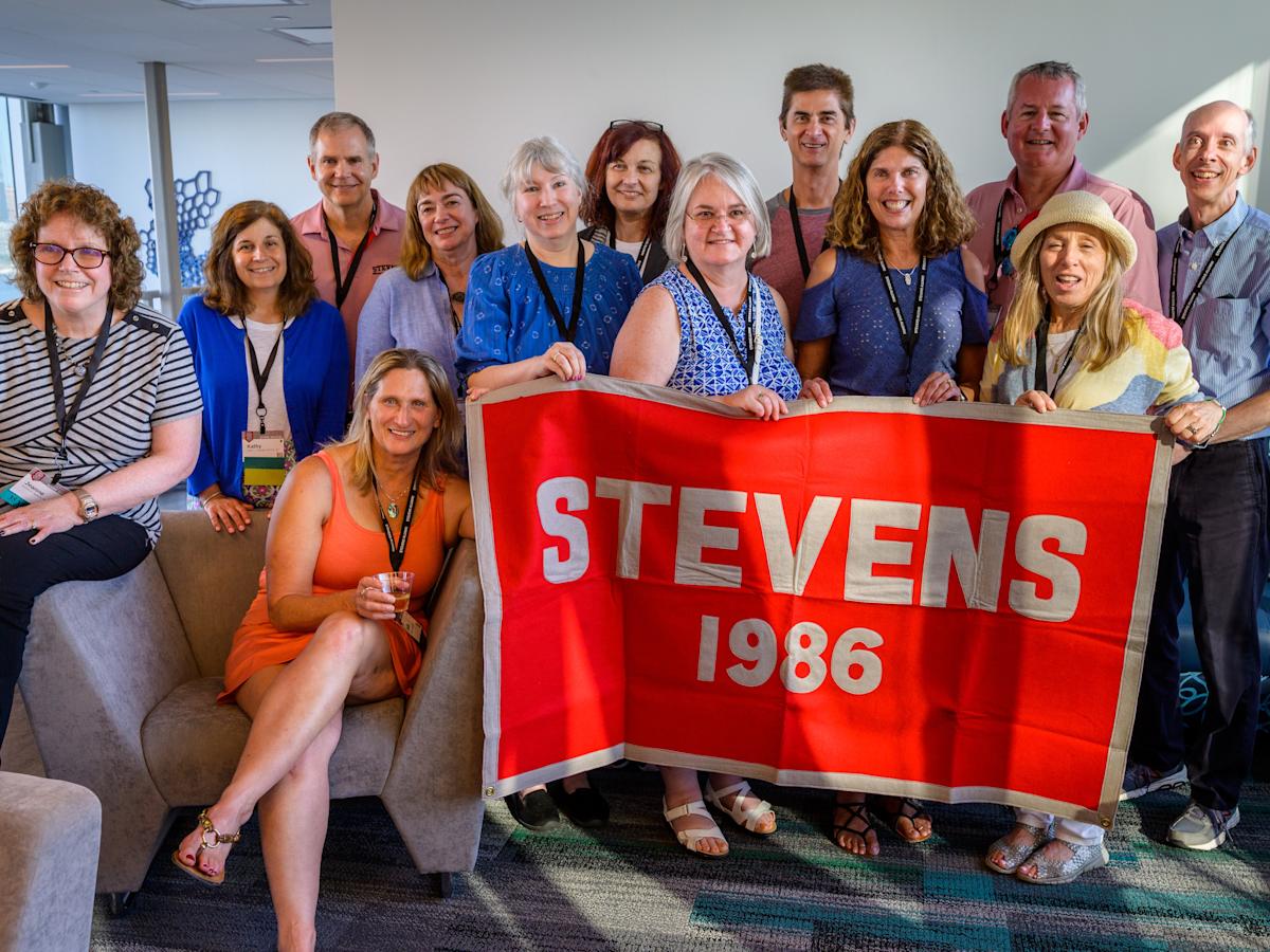 Members of the Class of 1986 at Alumni Weekend 