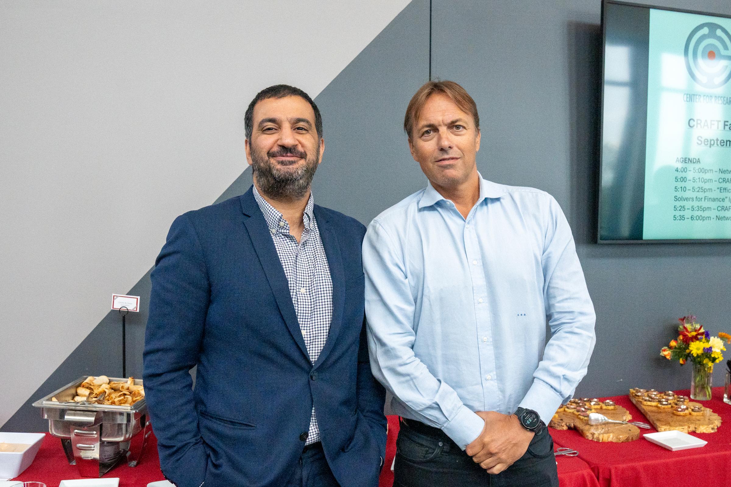 School of Business Staff & Faculty at CRAFT Fall 2024 Reception