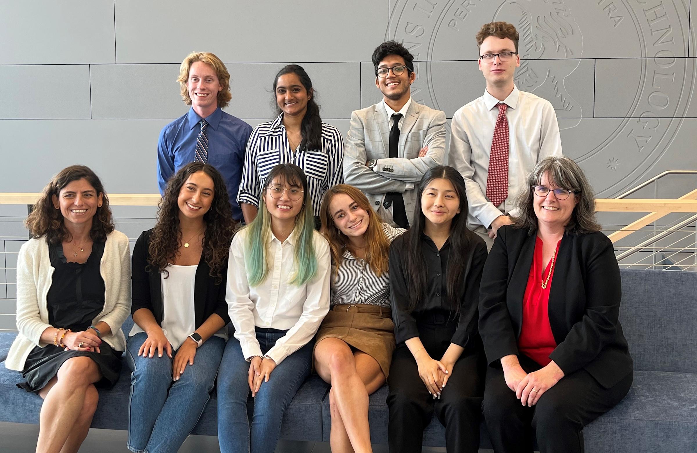 2022 REU student cohort