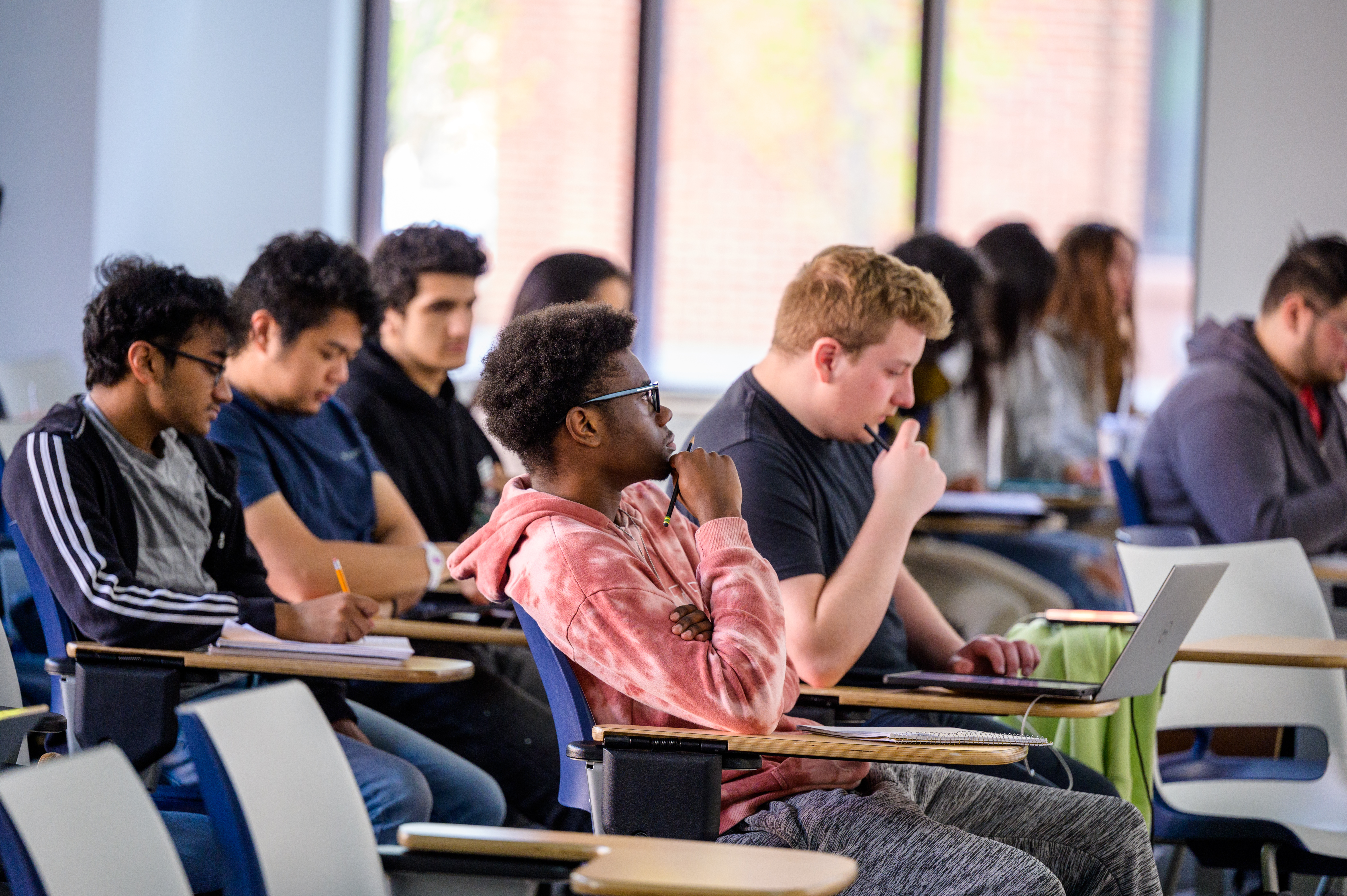 Stevens students in classroom