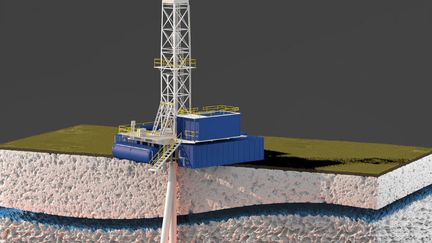 Using fracking to access water from aquifers