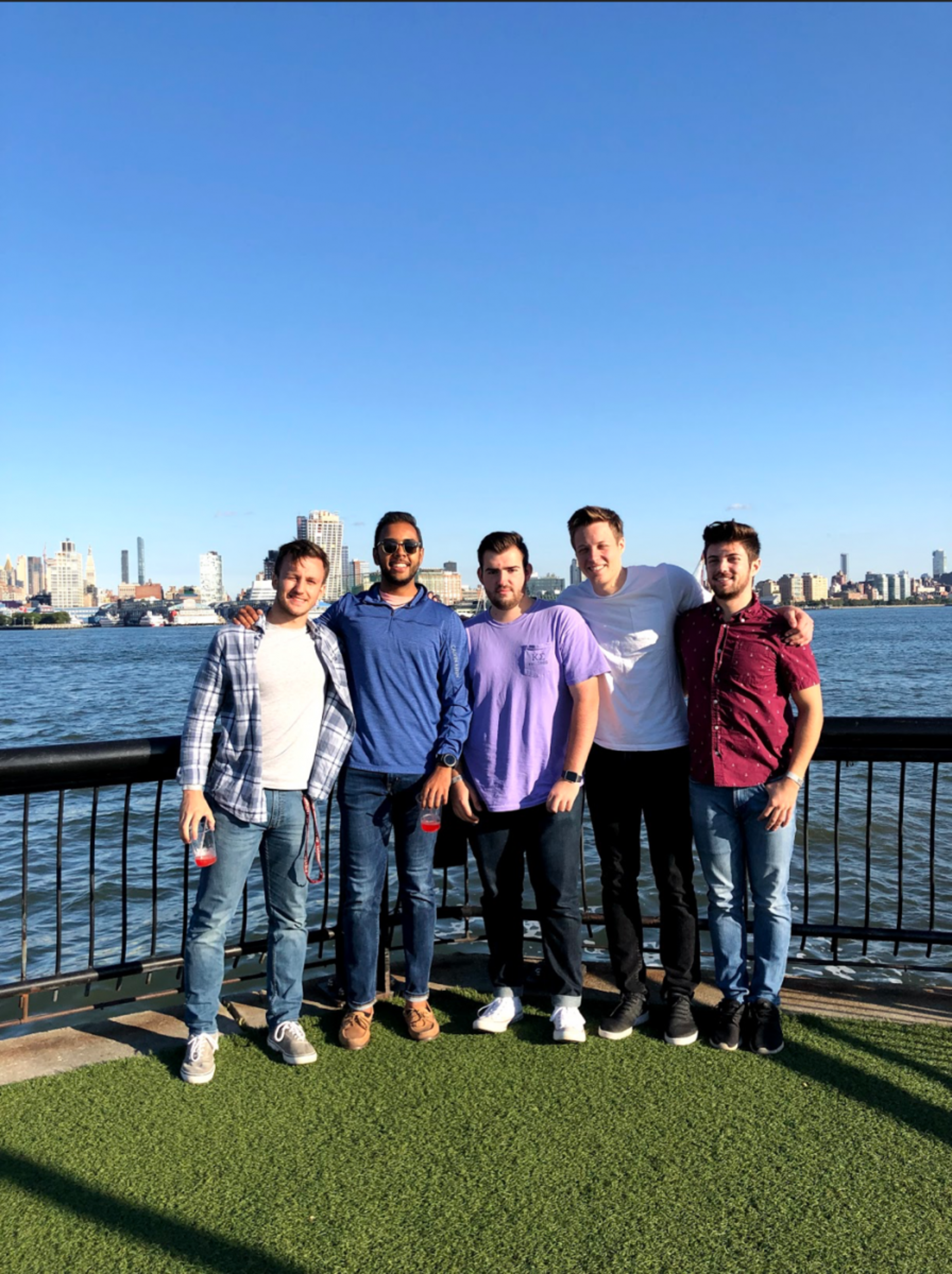 Members of the 3D scanning autonomous drone team