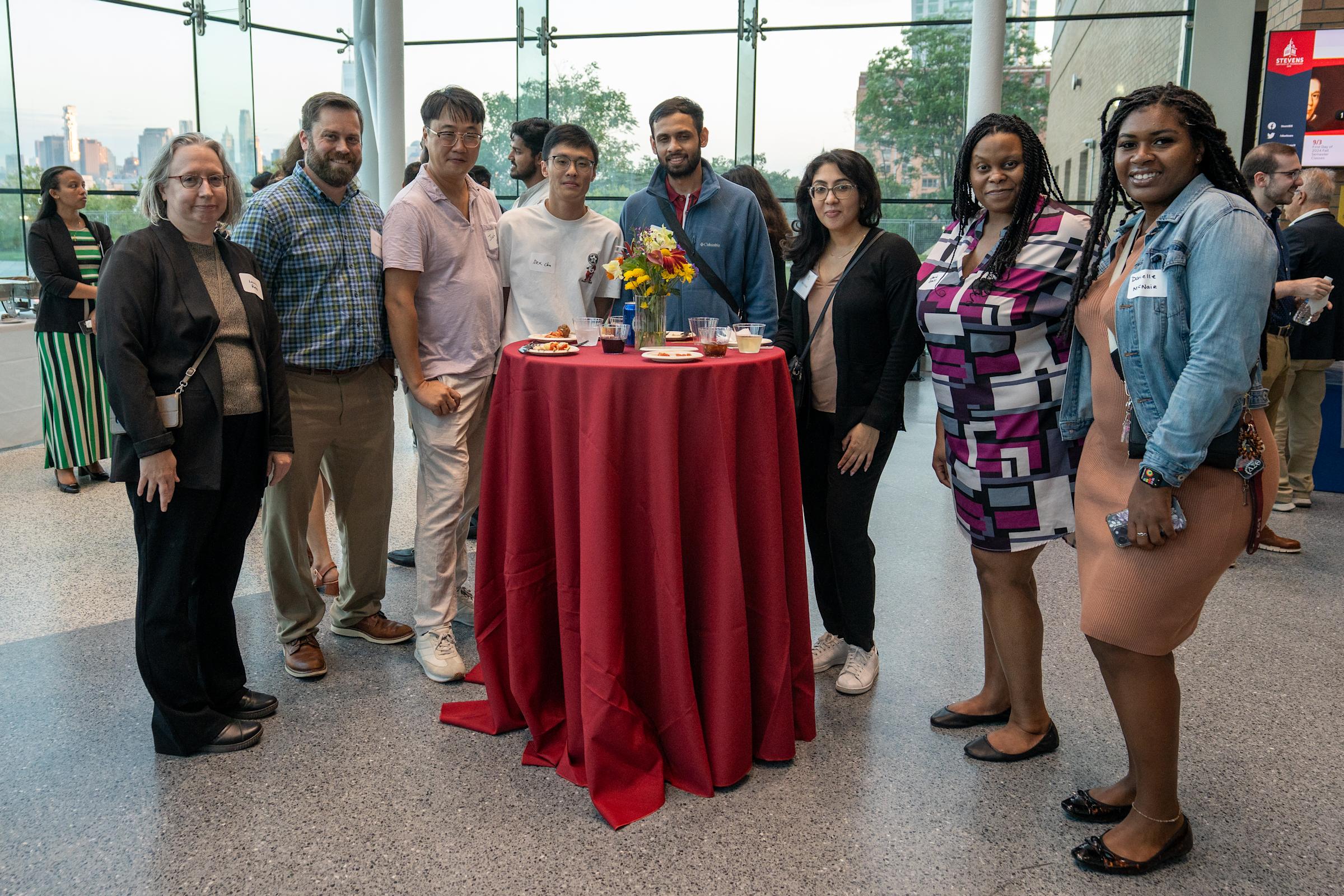 MBA students at immersion event