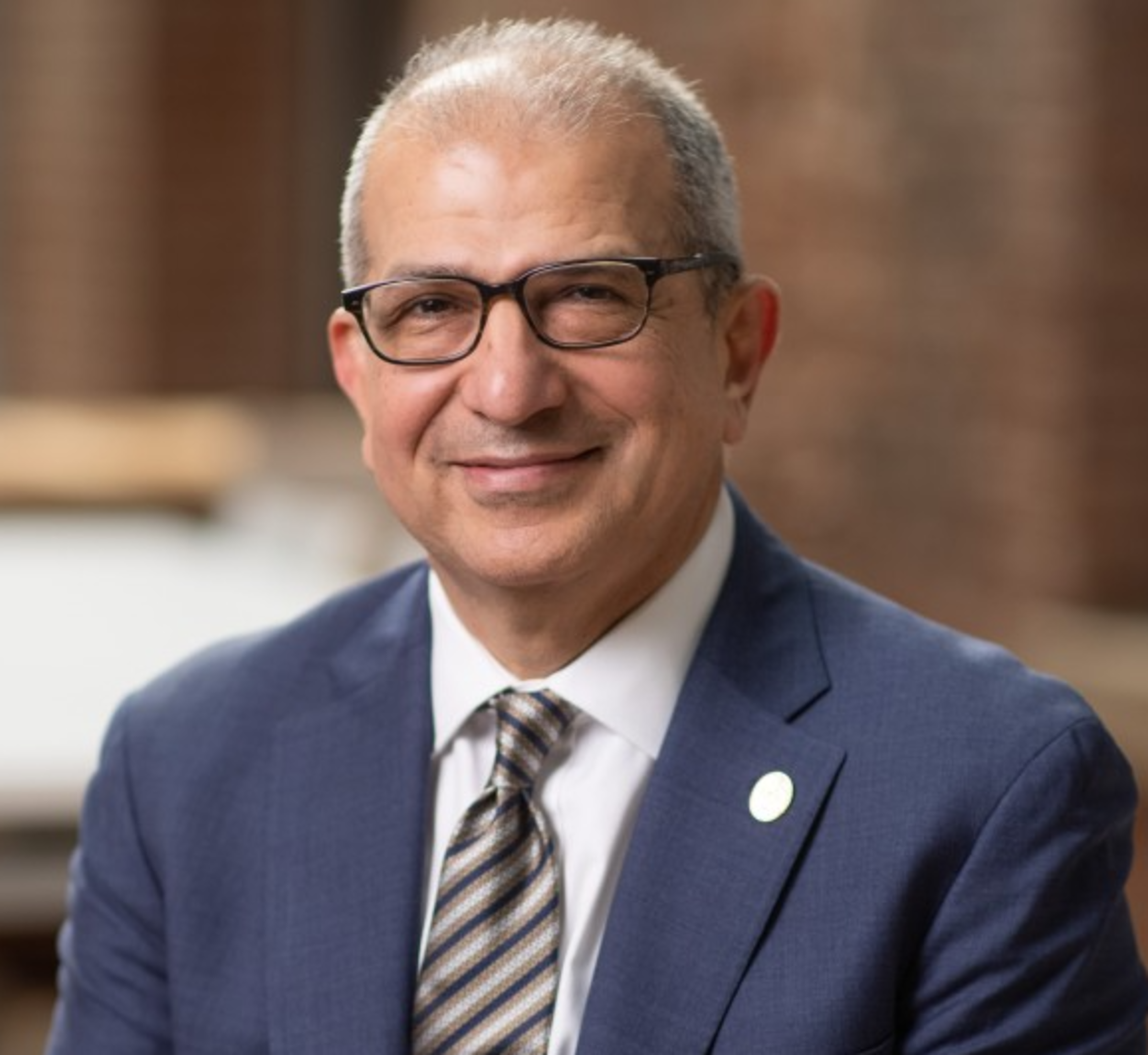 Stevens President Nariman Farvardin