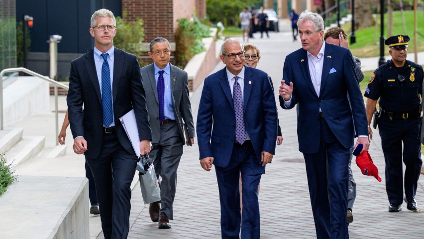 Governor Phil Murphy Visits Castle Point