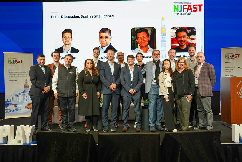 Group of NJ FAST partners pose for a photo