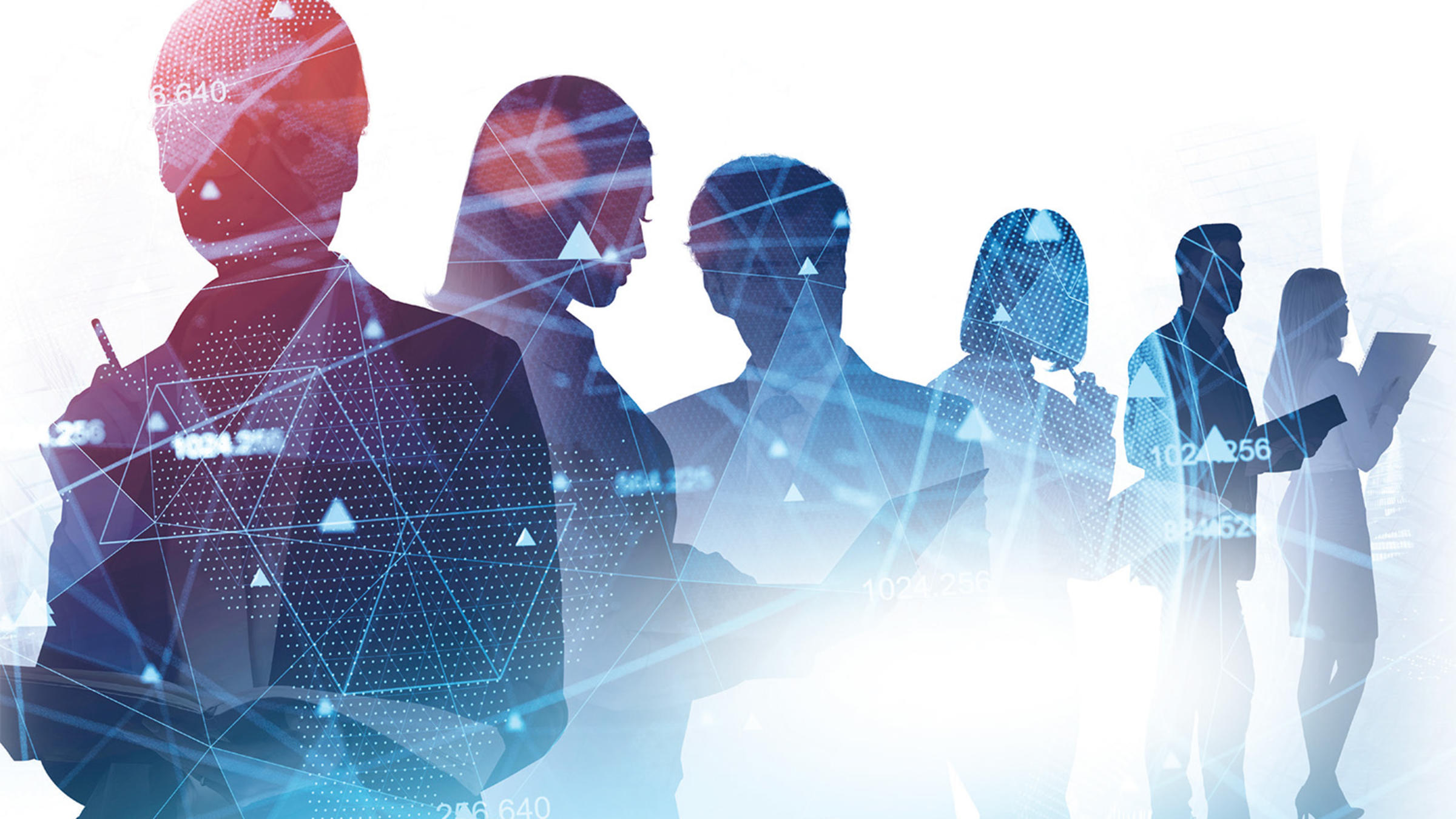 Illustration of business people