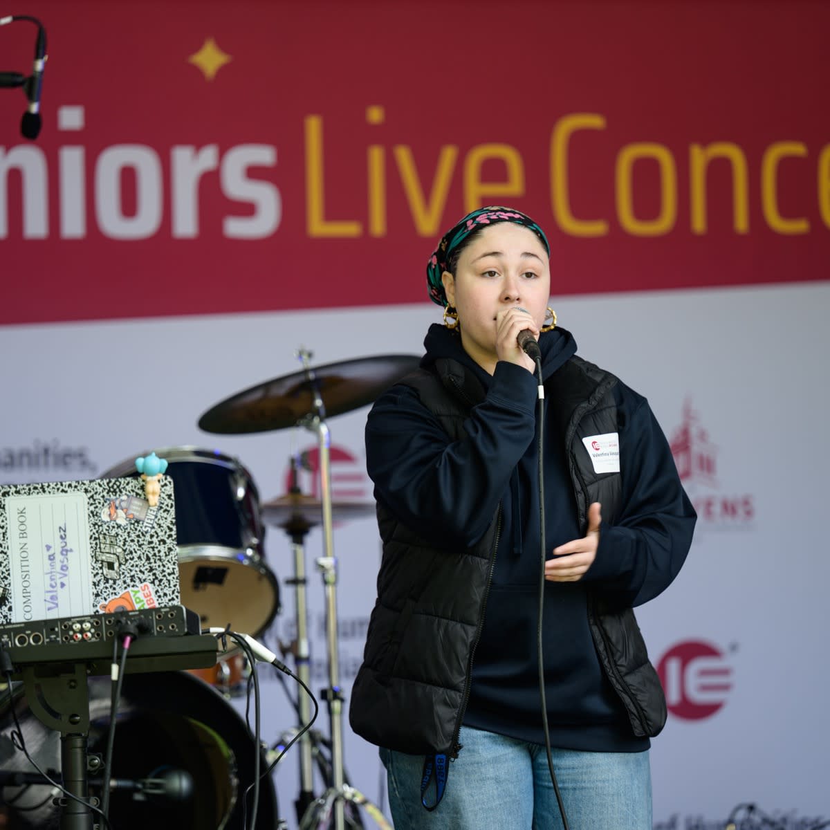 music and technology student Valentina Vasquez ’26