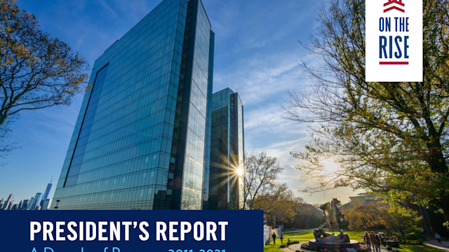 Presidents report cover