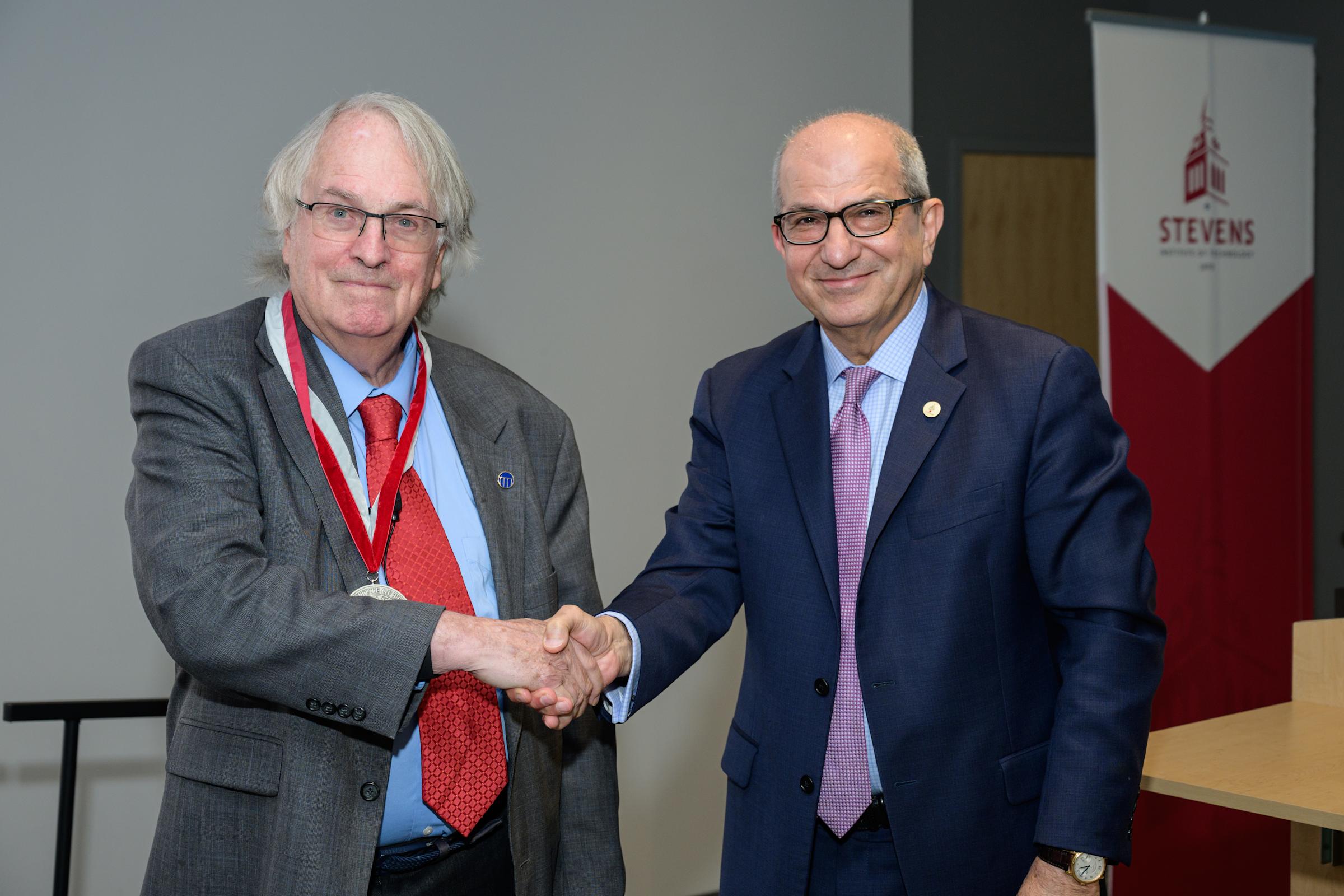 Nobel Laureate M. Stanley Whittingham receives Presidential Medal