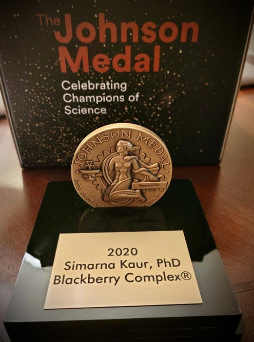 Photo of JJ medal
