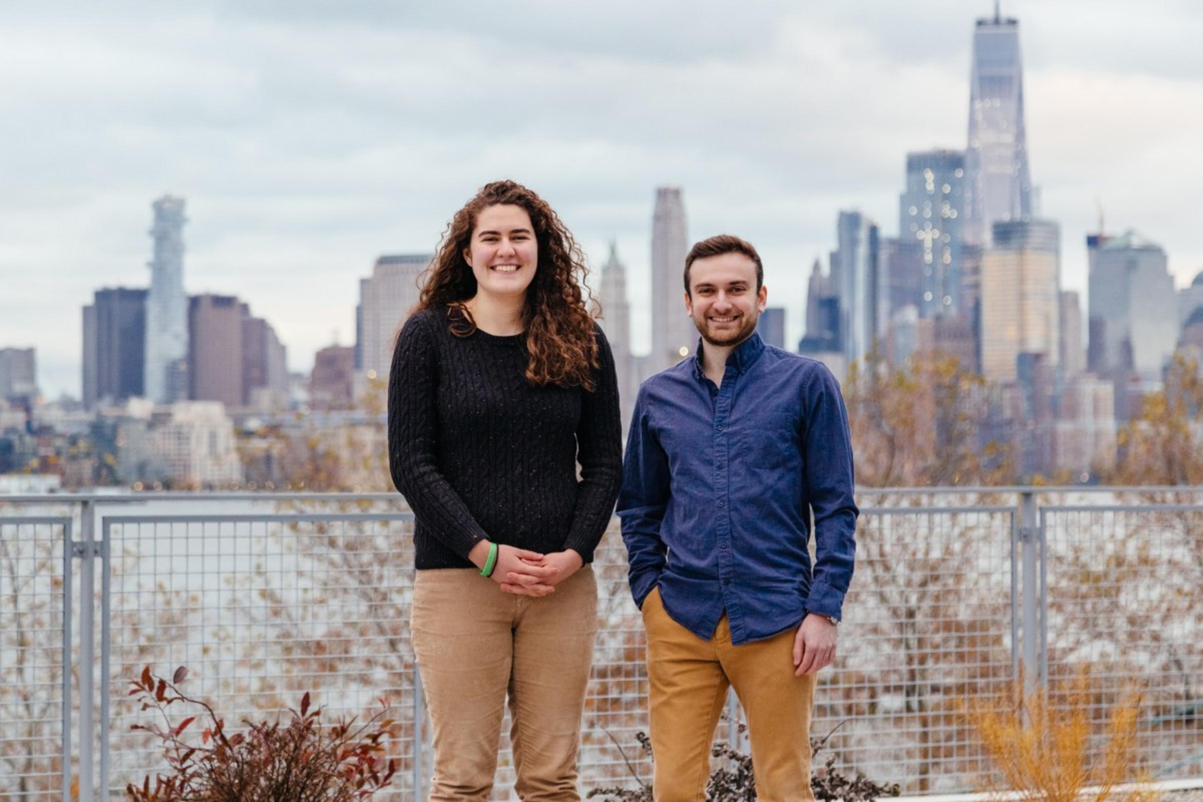 Samantha Conte and Joshua Ross