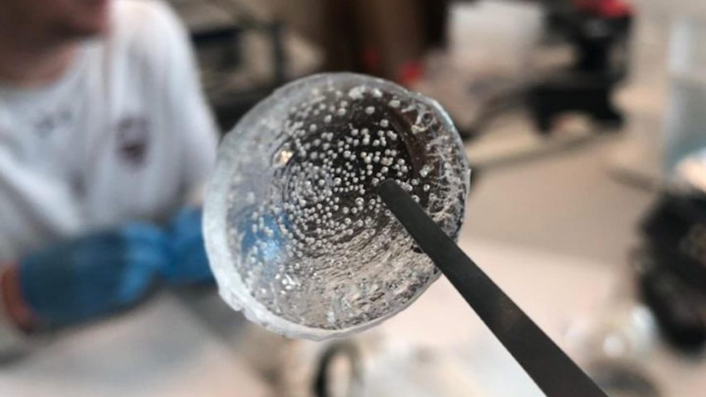 3D-printed smart contact lens