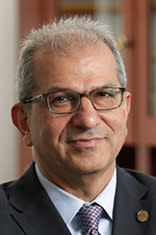 Dr. Nariman Farvardin in his office.