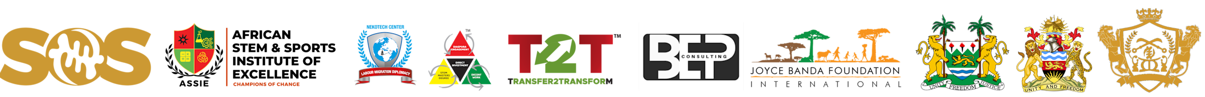 Logos for Africa Forum sponsors