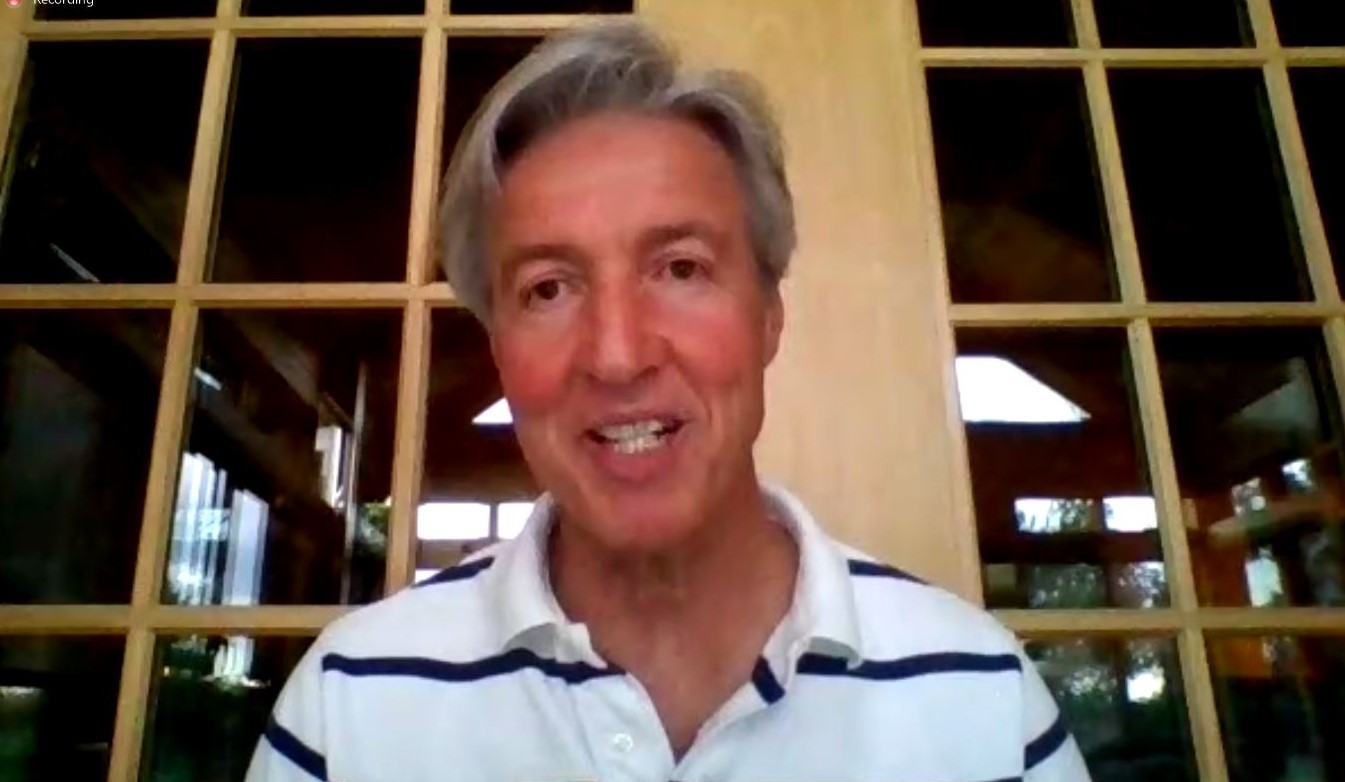 Dr. Ralph Izzo during presentation