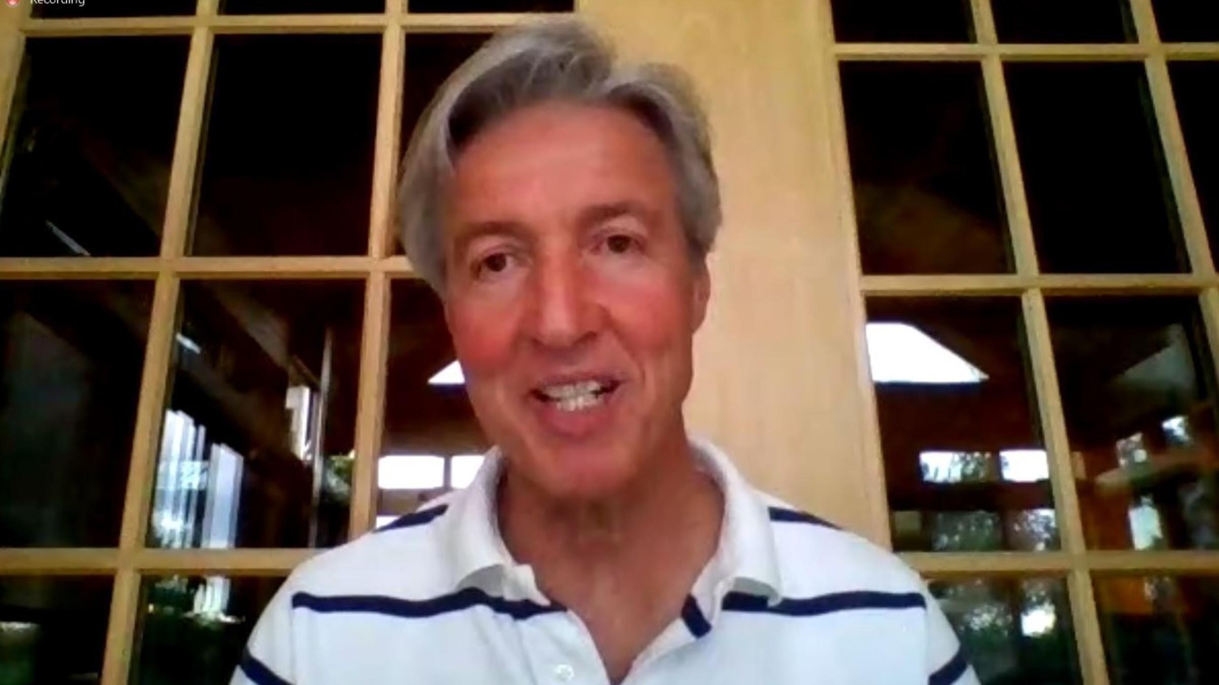 Dr. Ralph Izzo during presentation