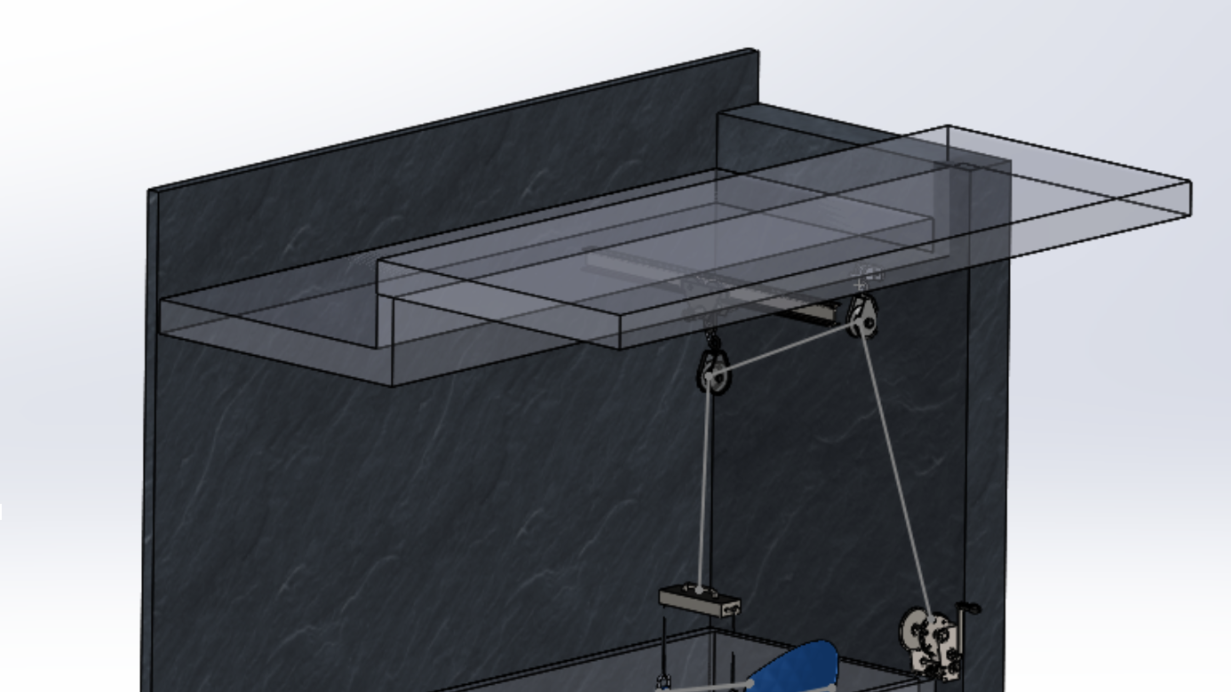 A model of the sling. CREDIT: Emma Sennett-Kuzin.
