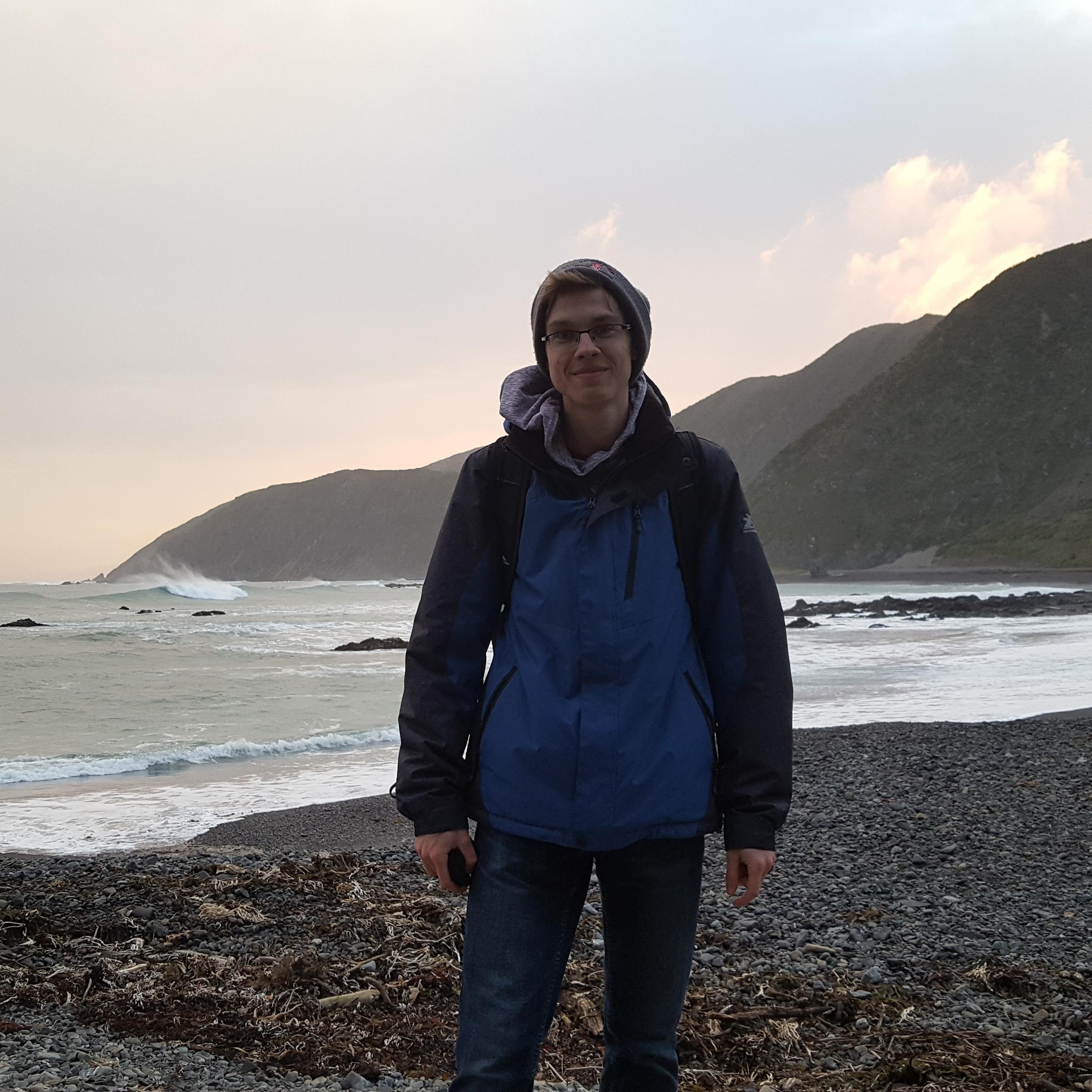 Marcin Wisniowski in New Zealand Summer 2019