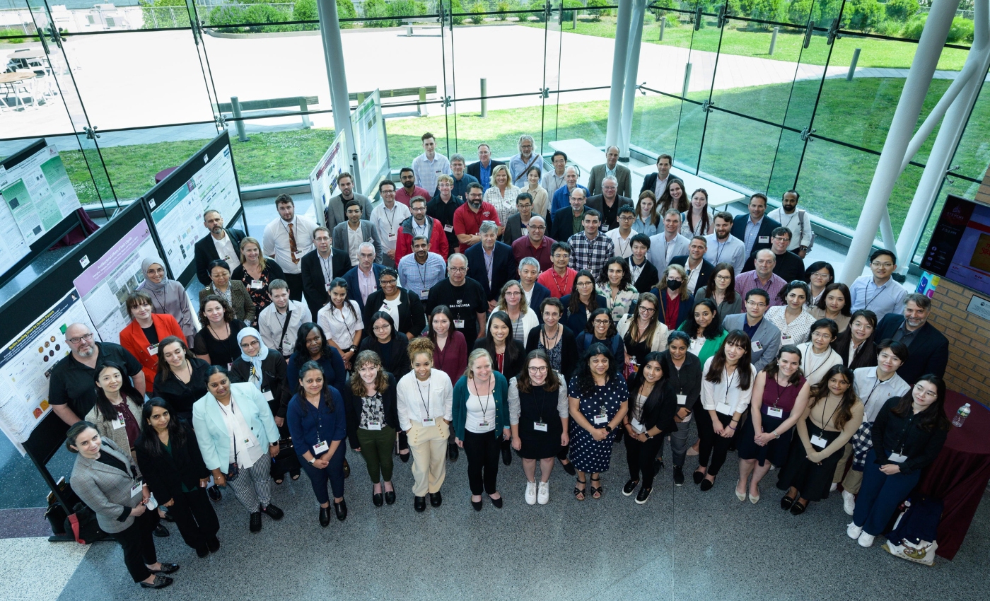 Group photo of attendees at the 6th Stevens Conference on Bacteria-Material Interactions