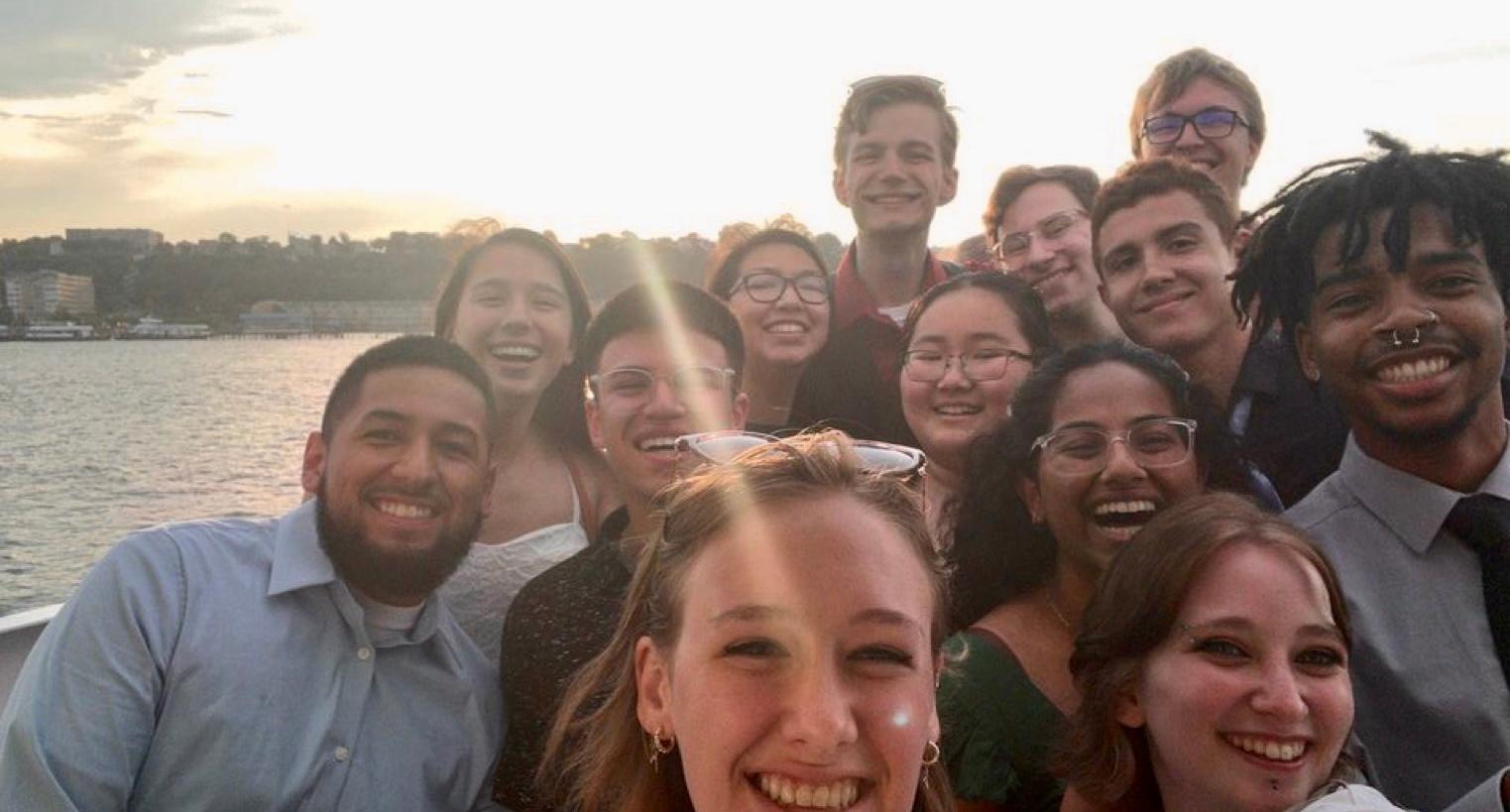 Students with Atilla