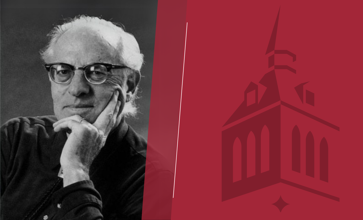 A black-and-white portrait of Frederick Reines.