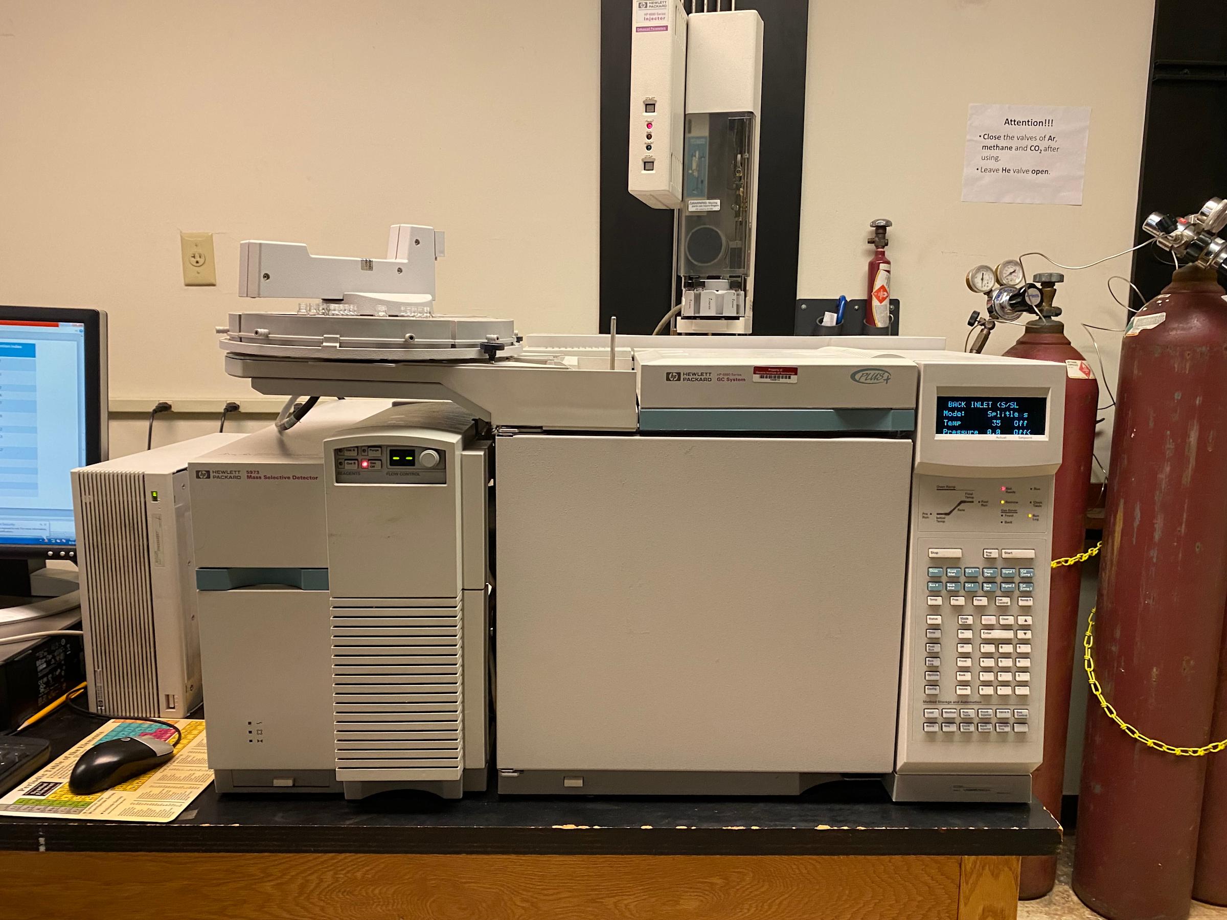 Agilent Technologies 5973N Mass Selective Detector GC-MS