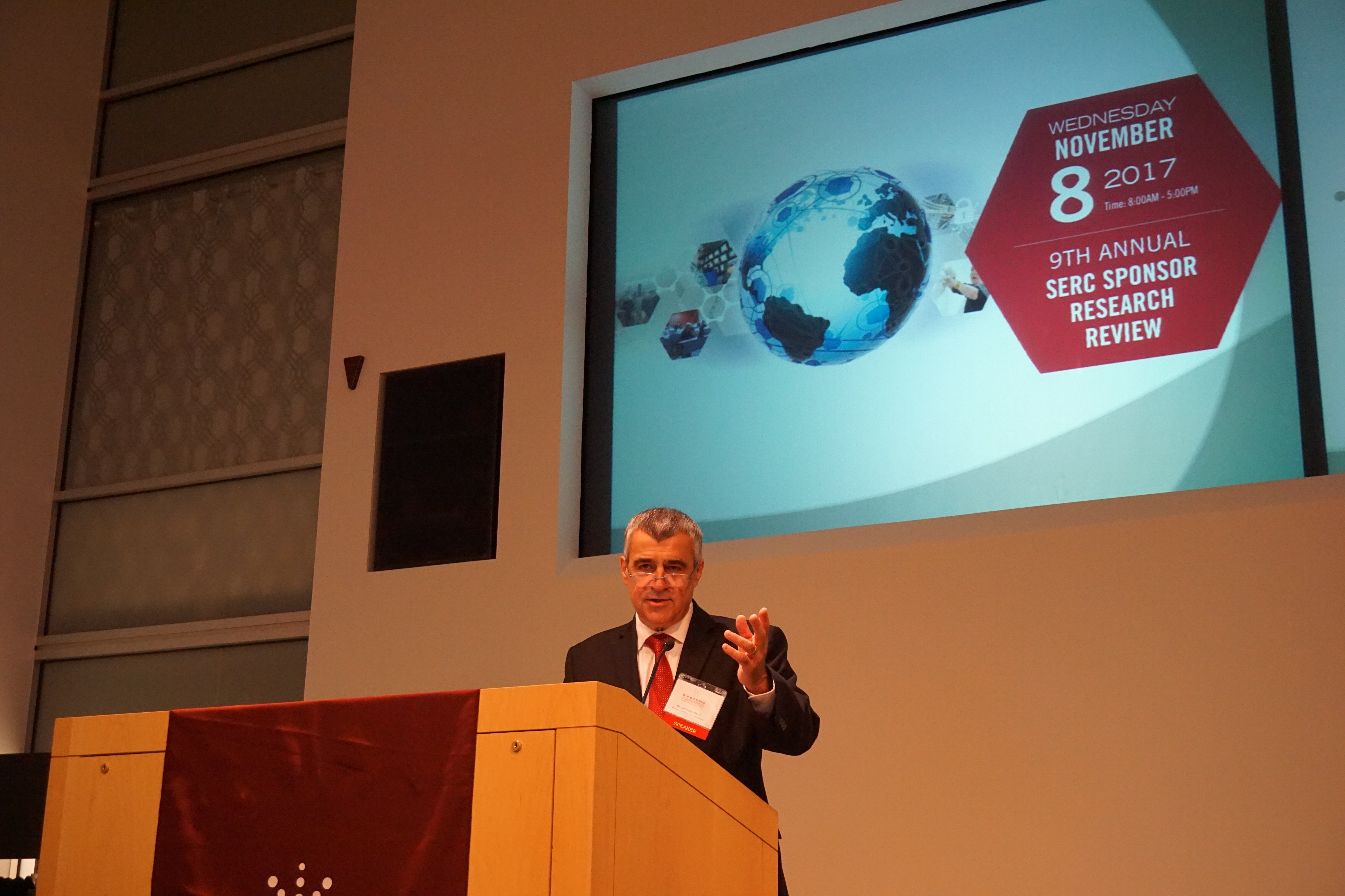 Stevens Provost and Vice President for Academic Affairs, Christophe Pierre