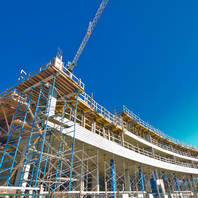 Construction of concrete high-rise building