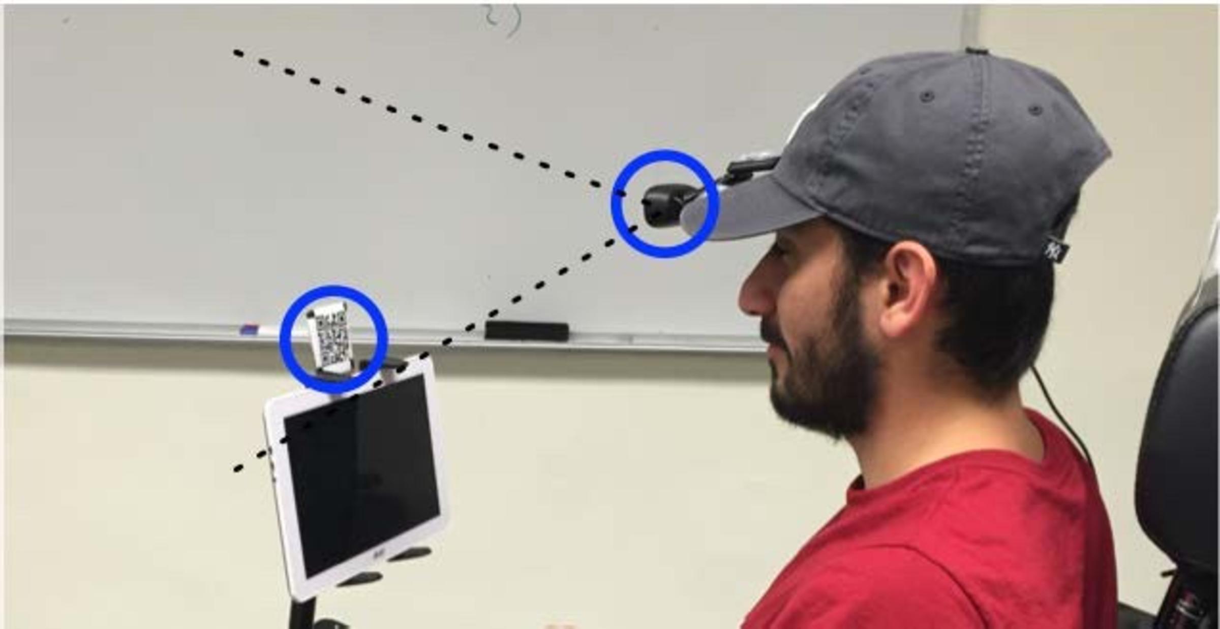 Man in a robotic wheelchair