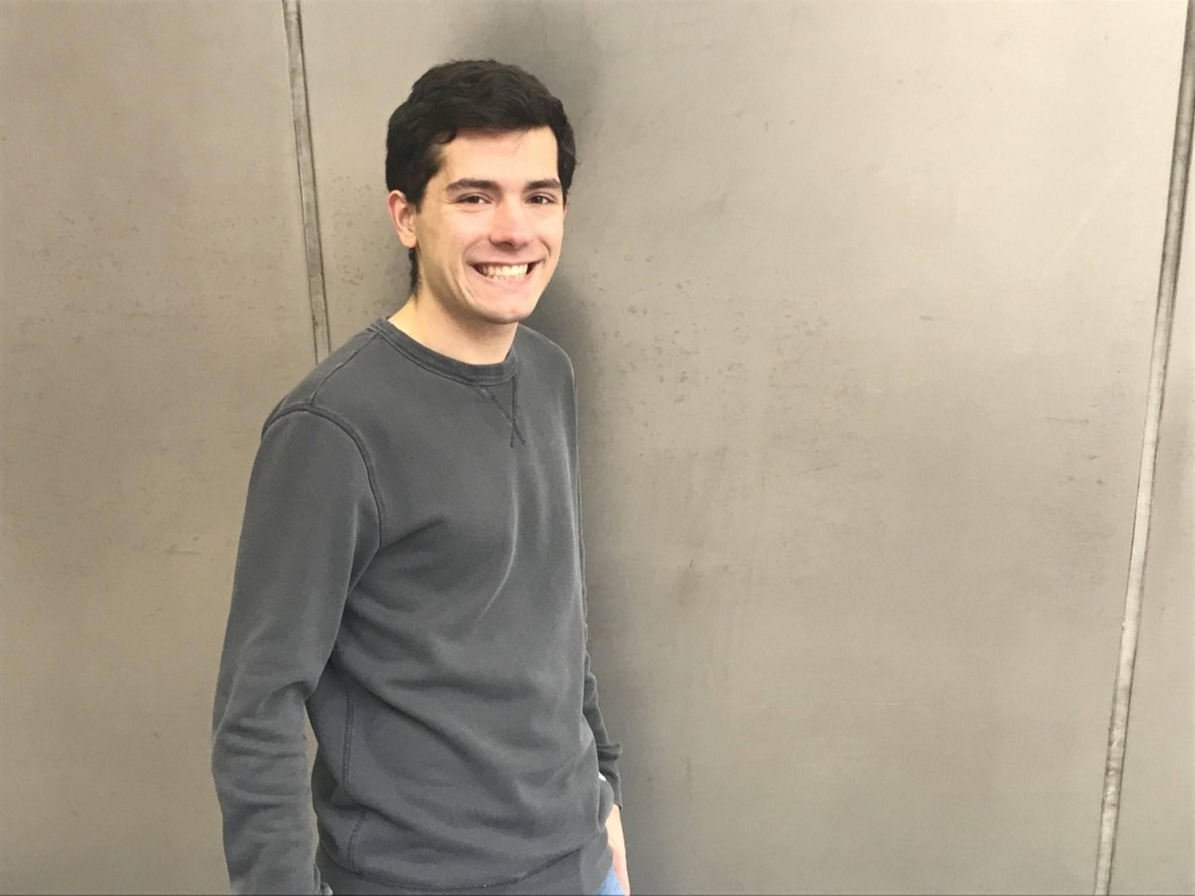 Jordan Fernandes, recipient of the Pinnacle scholarship