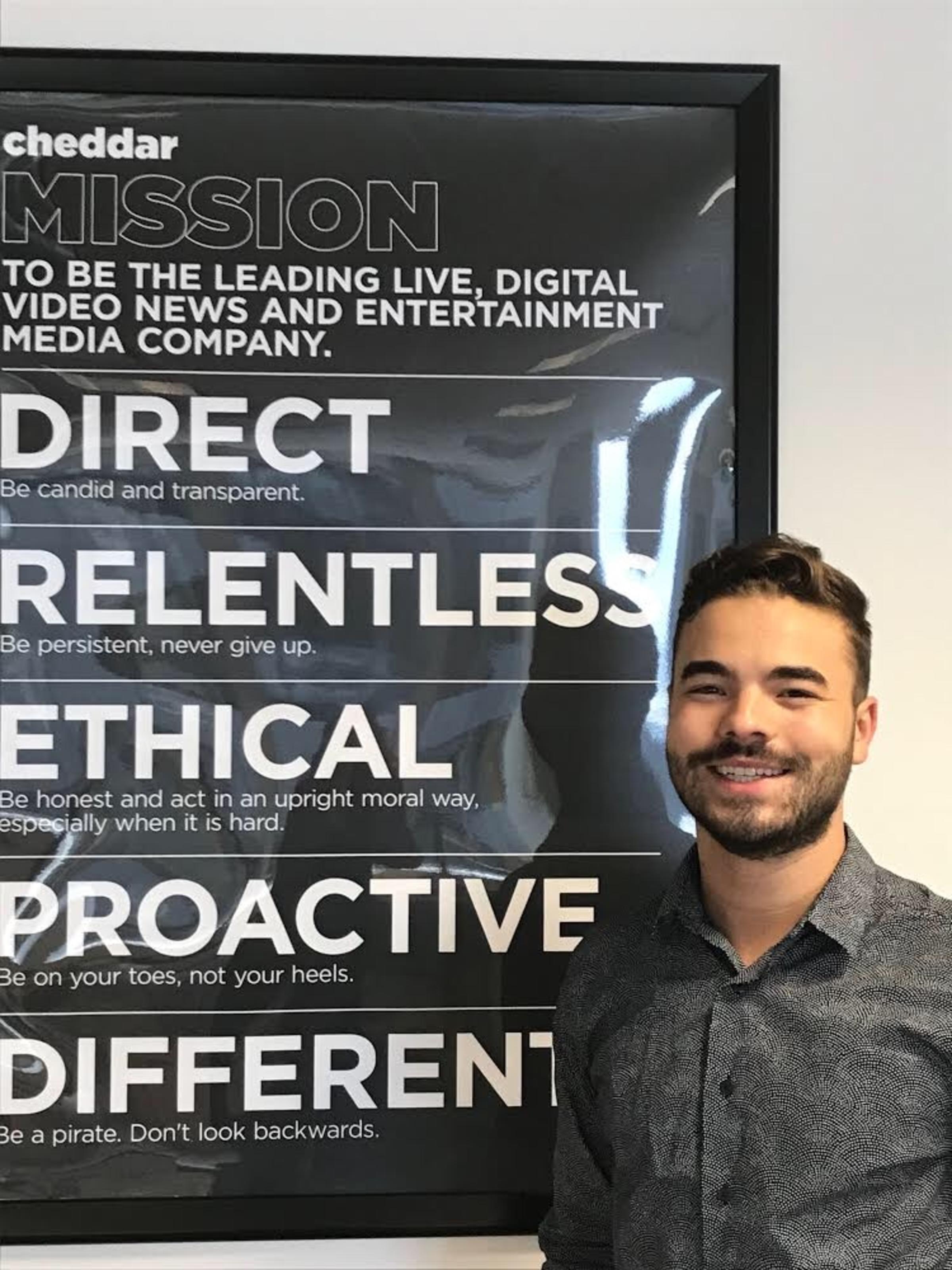 Lucas Gallo at Cheddar