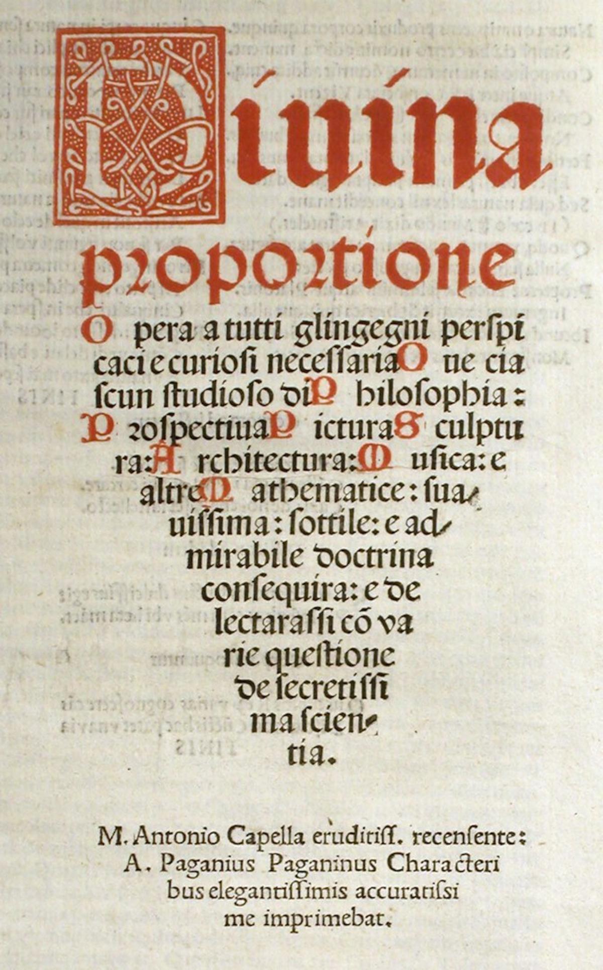 Divina Proportione