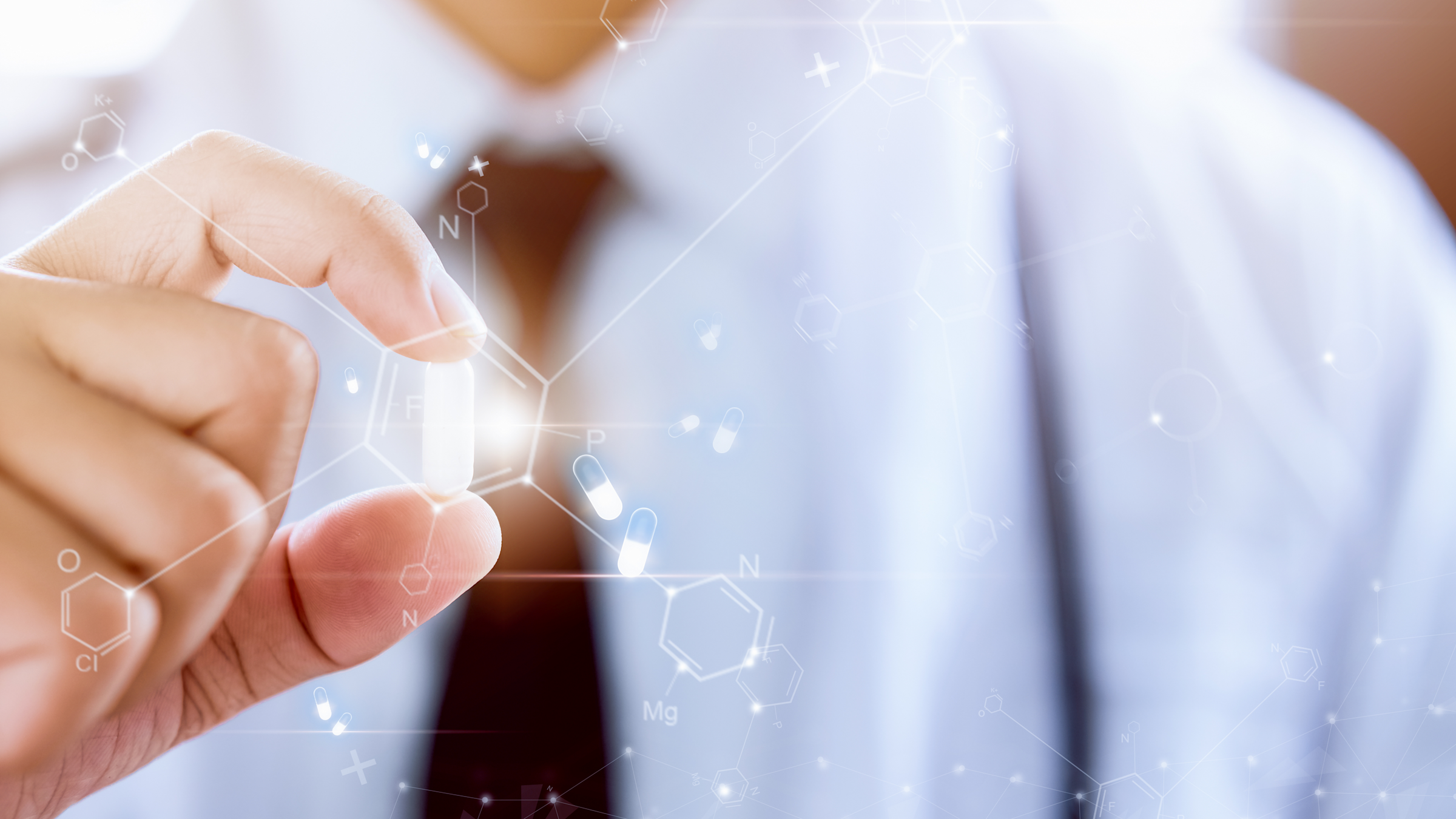 photo of drug molecules