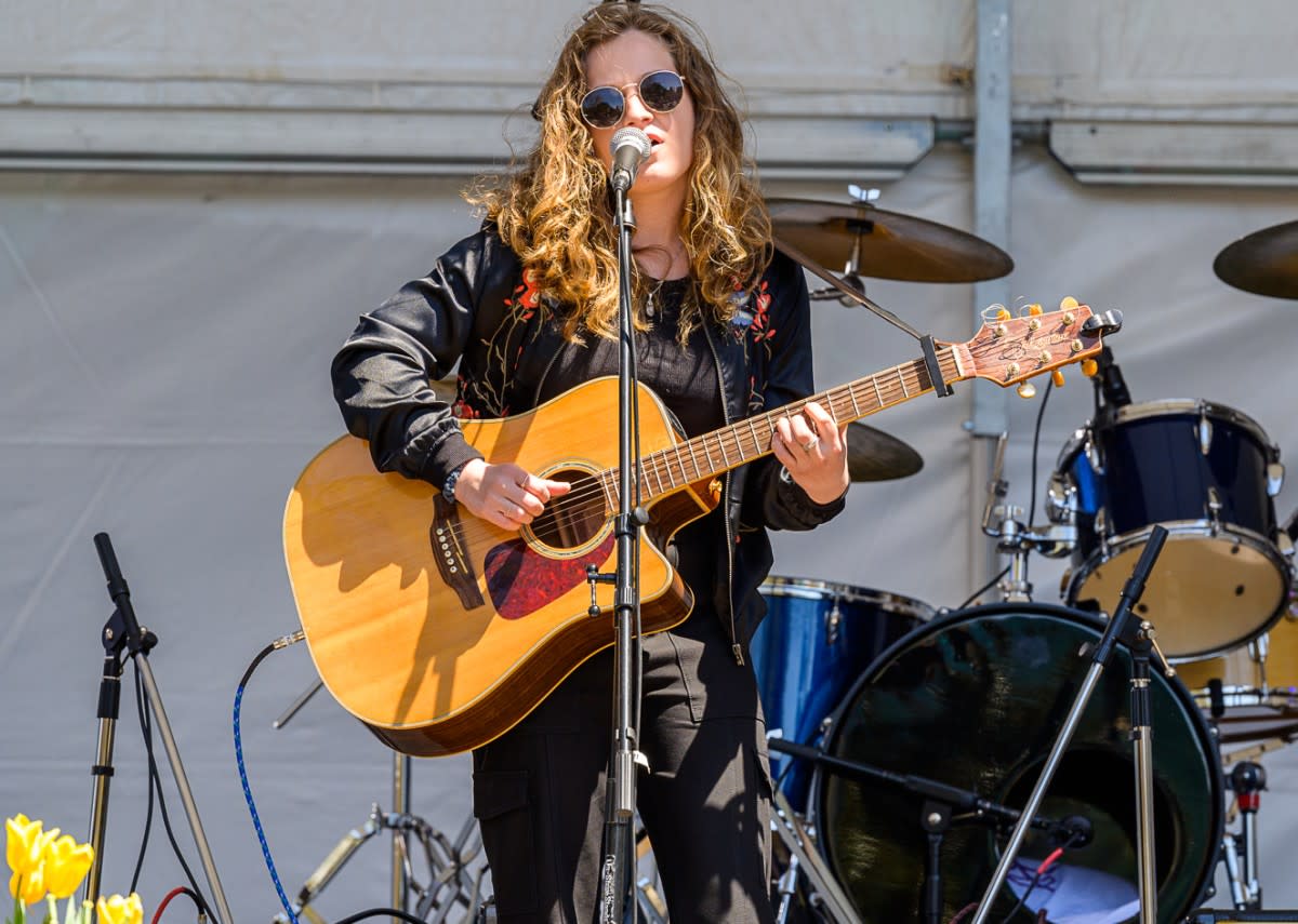 guitarist on stage