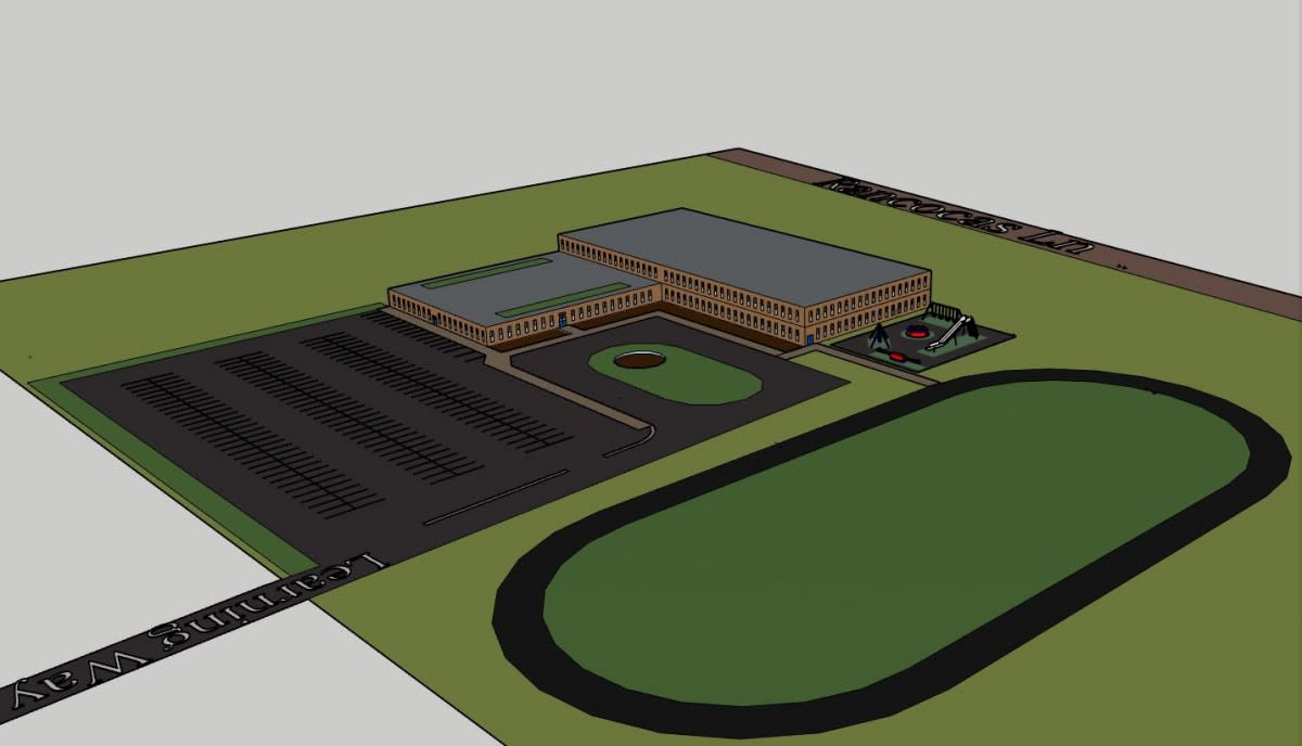Elementary School Design Rendering