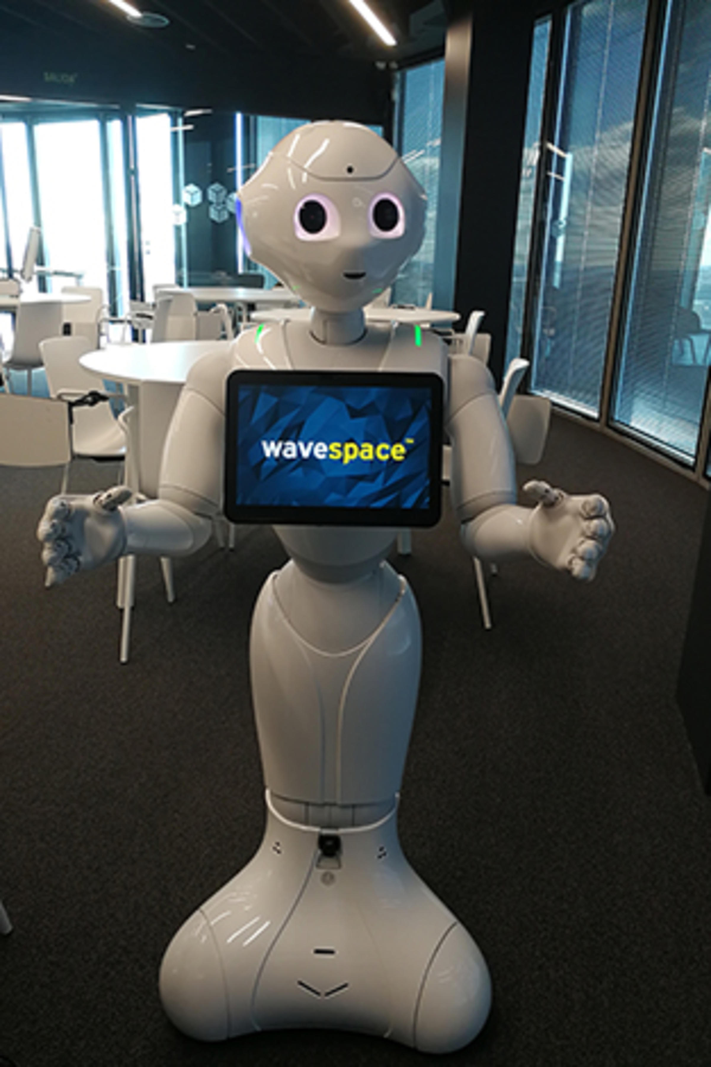 Photo of Ada the humanoid.