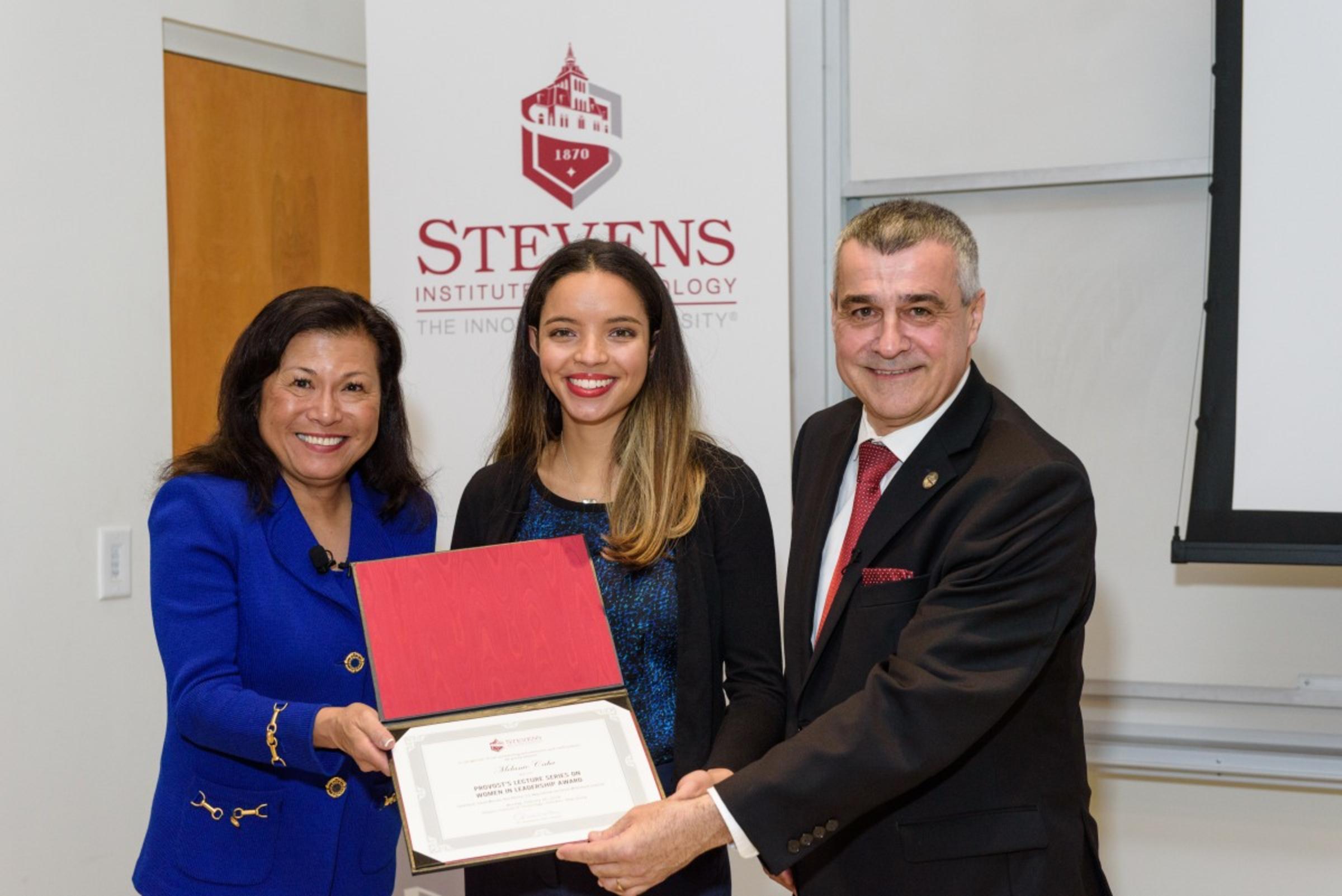 Dr. Connie Mariano, Melanie Fosko and Christophe Pierre
