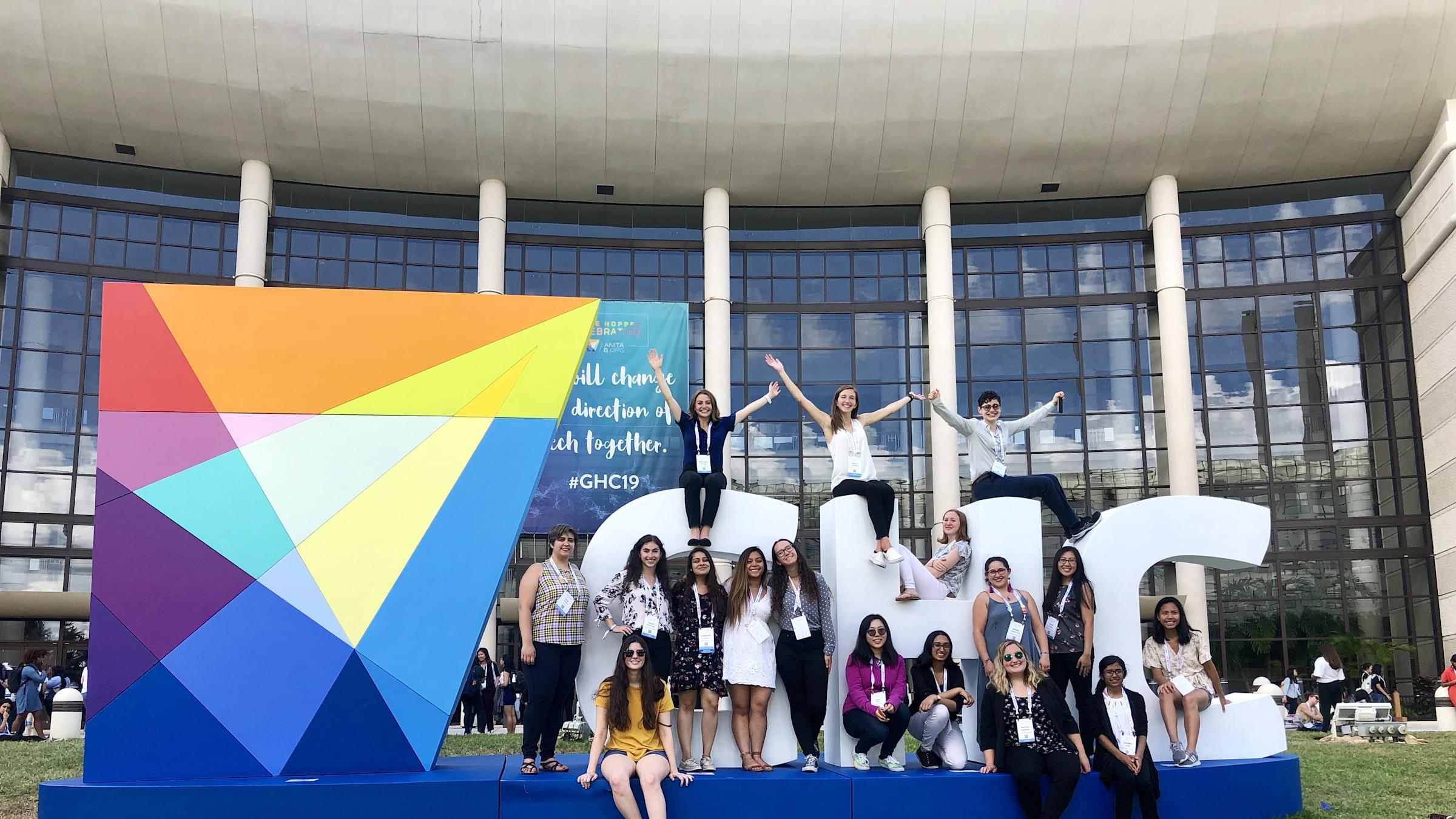 Participants at the Grace Hopper Celebration