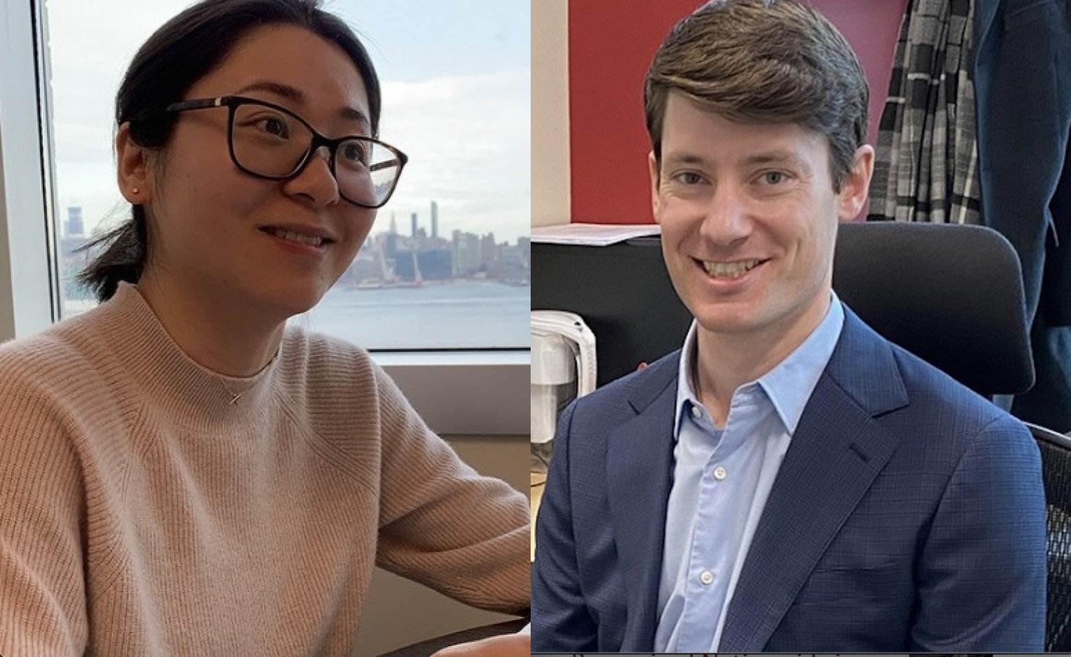 Dr. Lu Xiao and Dr. Steven Hoffenson 