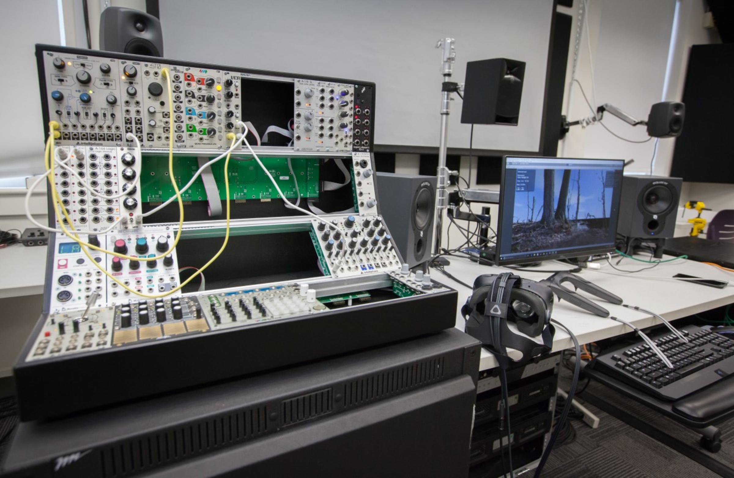 Virtual Reality lab at Stevens Institute of Technology