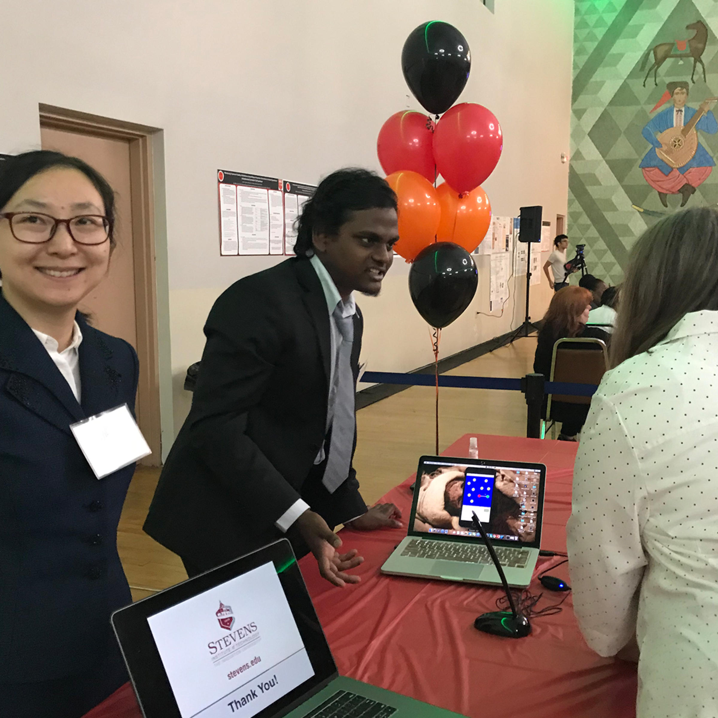 Doris South and Harish Sista. CREDIT: Shreya Parekh