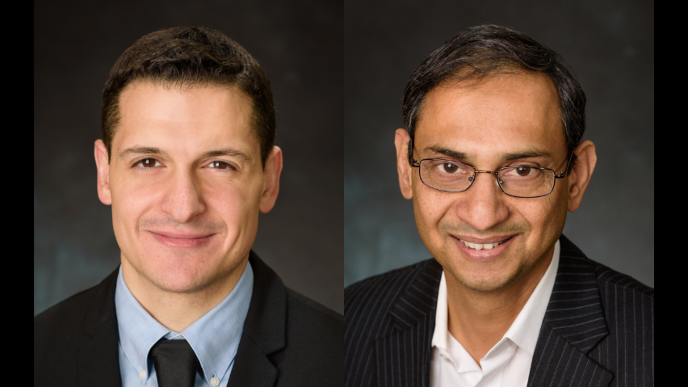 Photos of Damiano Zanotto and Kishore Pochiraju