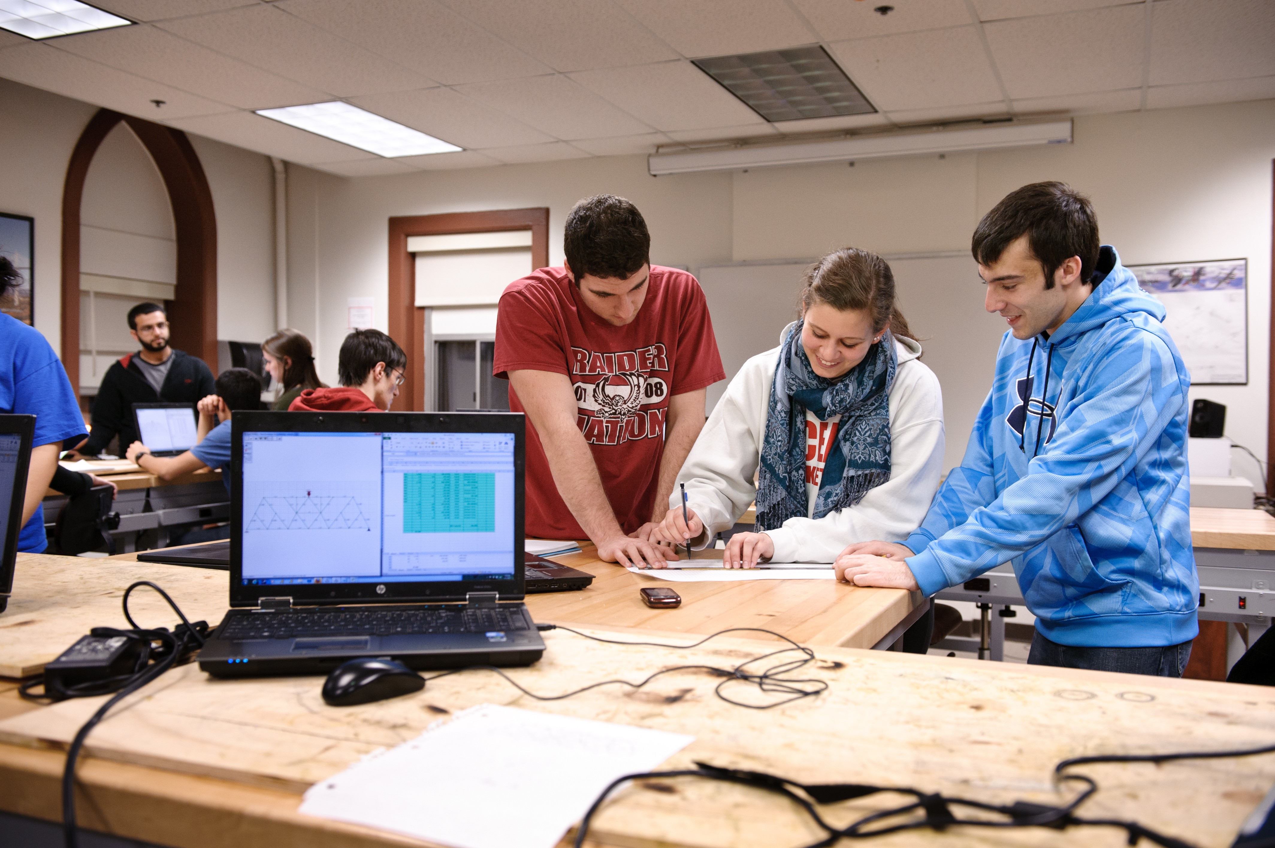 Stevens Undergraduate Students in Design Spine Course